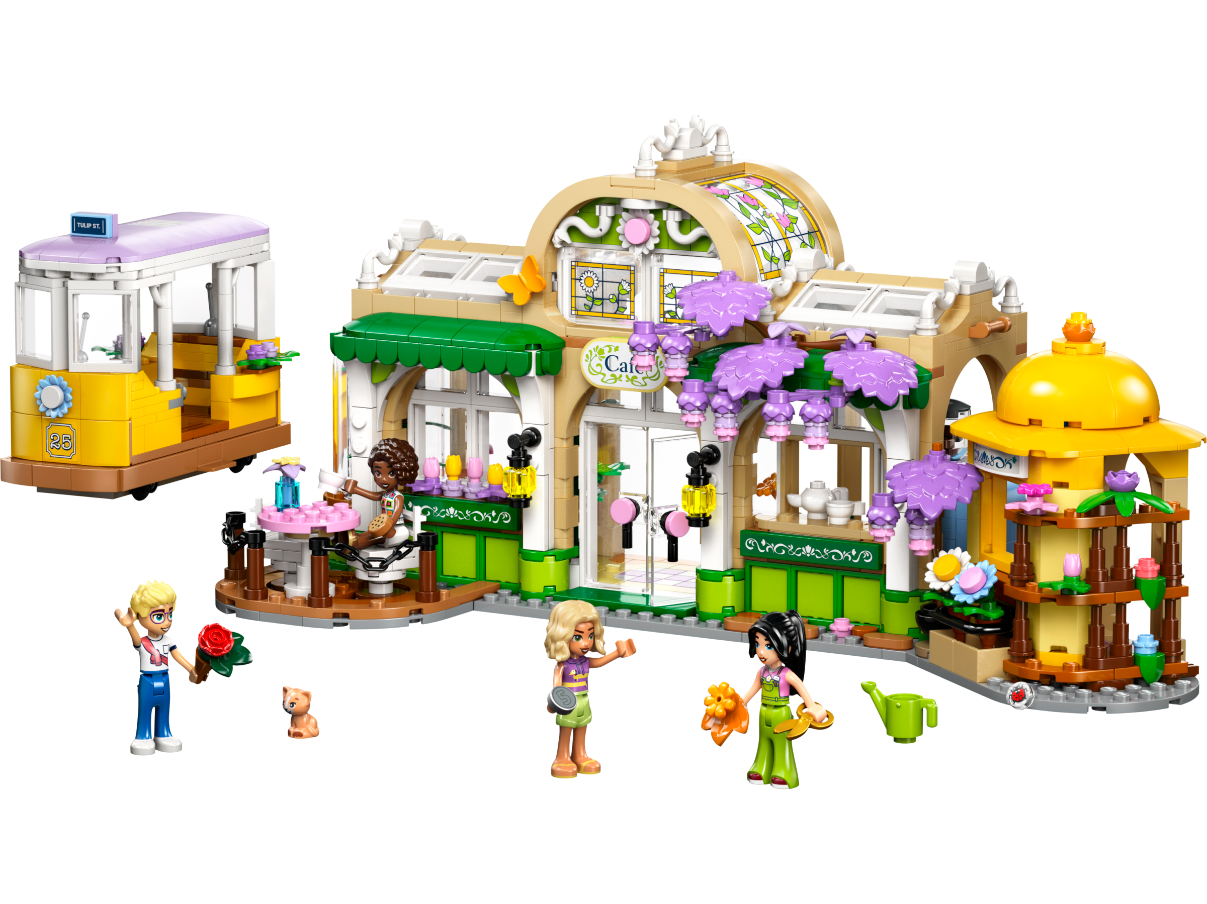 LEGO Friends  Pflanzencafé und Blumenkiosk 42671 - Bild 2