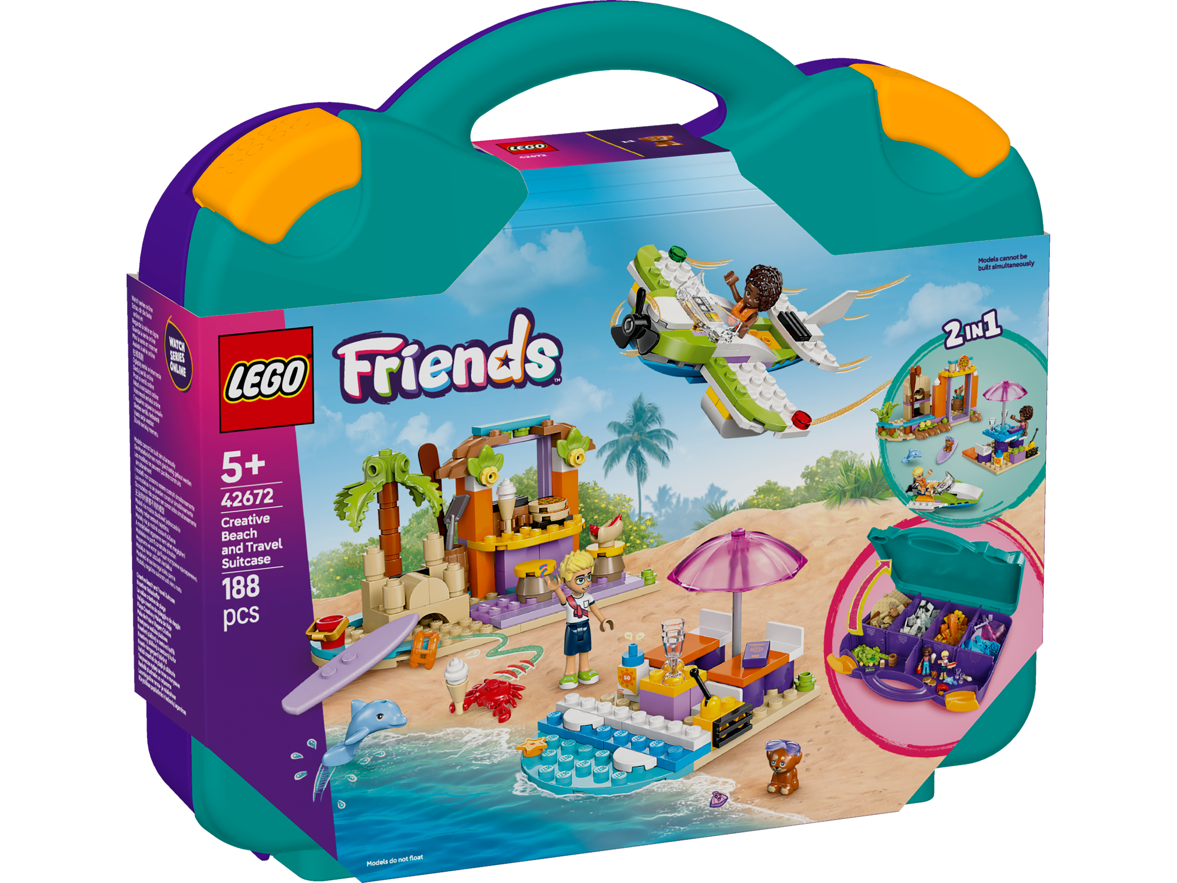 LEGO Friends Kreativer Reisekoffer 42672 - Bild 1