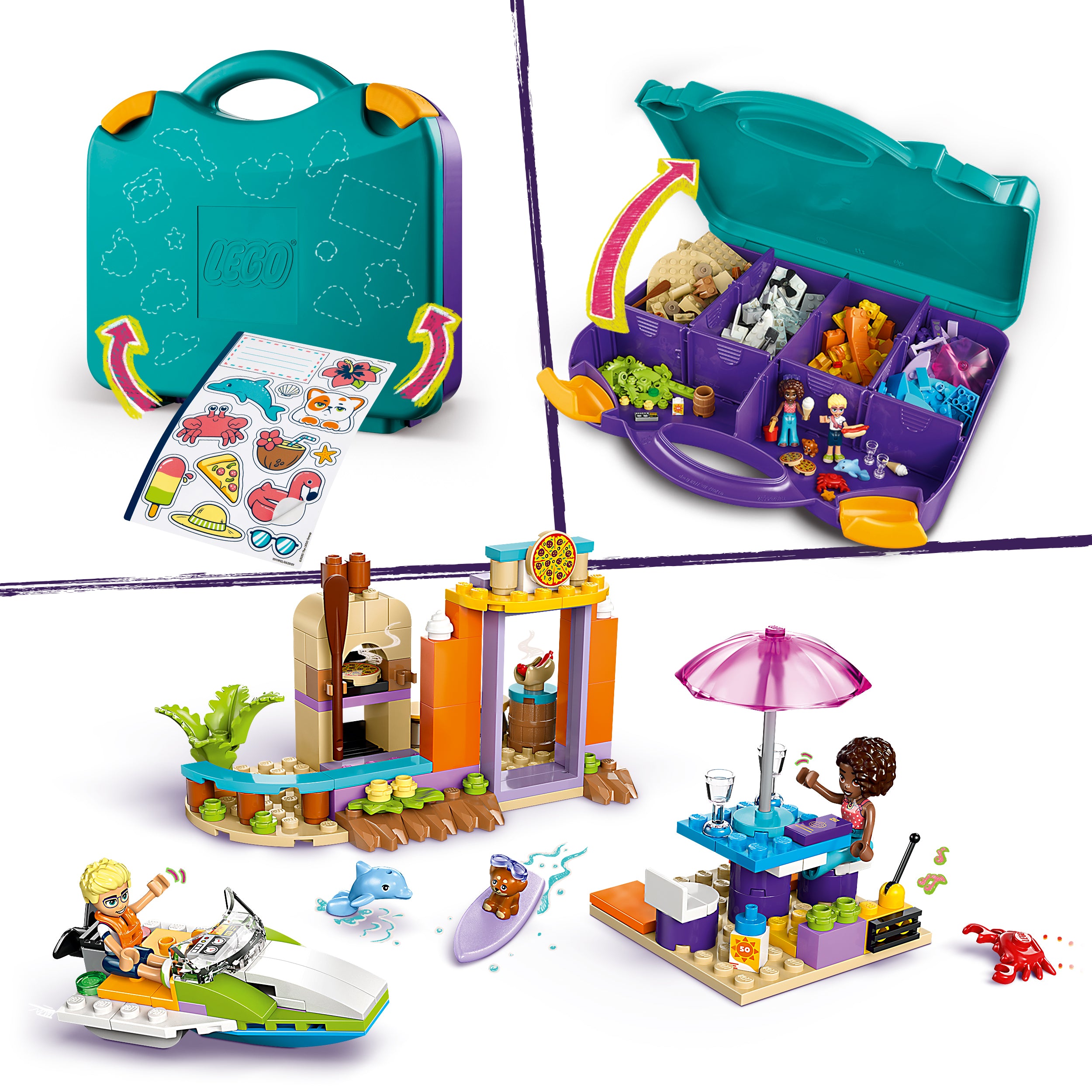 LEGO Friends Kreativer Reisekoffer 42672 - Bild 5