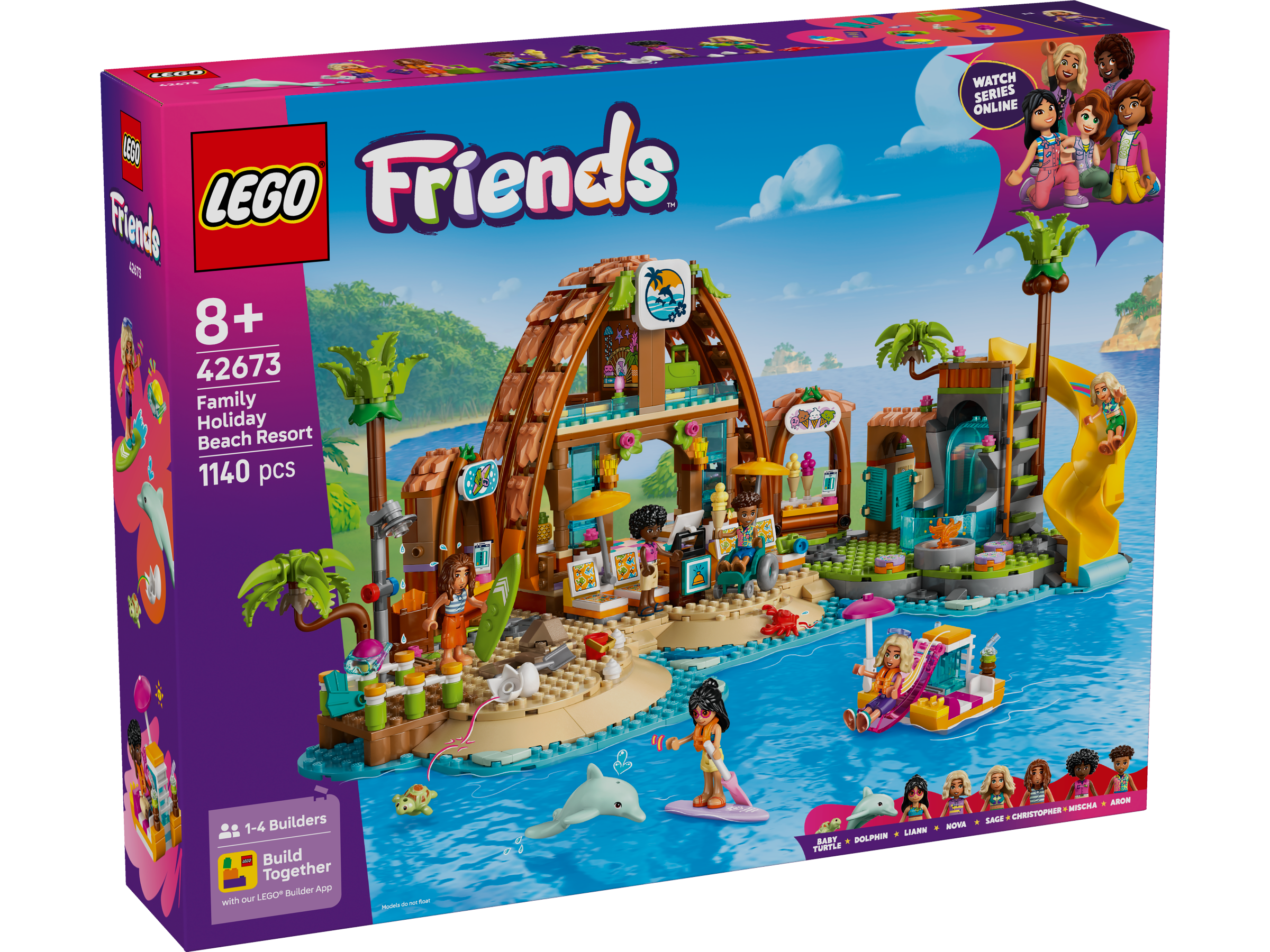 LEGO Friends  Familienurlaub im Strandresort 42673 - Bild 1