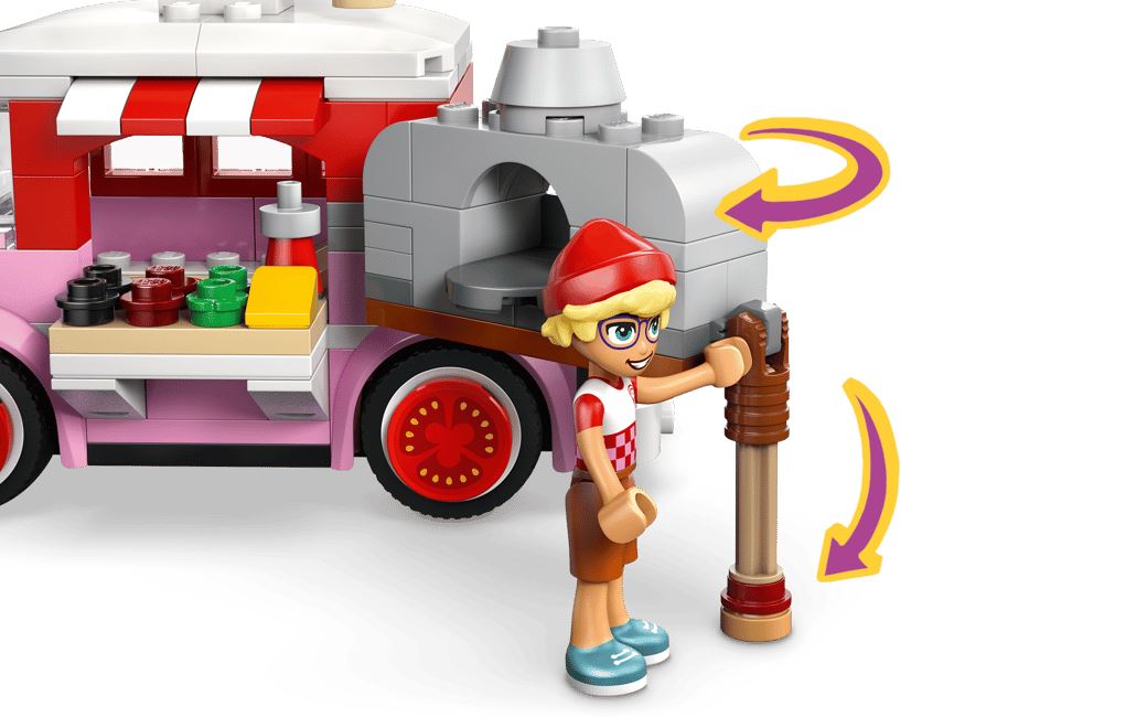 LEGO® Friends 42694 Pizzawagen - Bild 4
