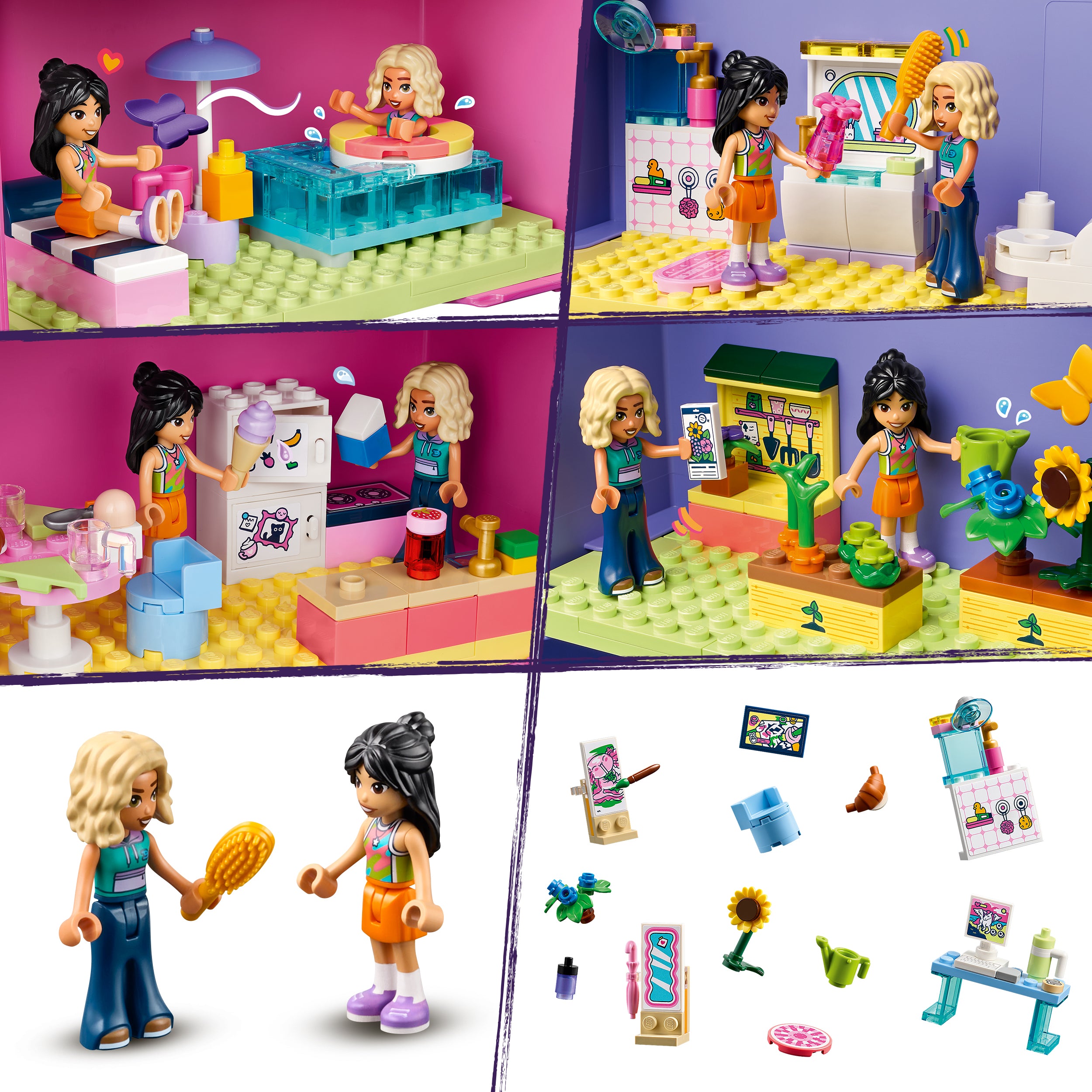 LEGO® Friends 42697 Kreativer Puppenhauskoffer - Bild 5