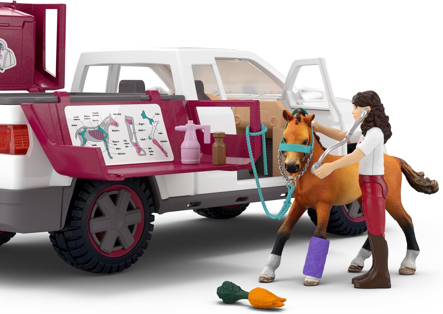 Schleich Horse Club Mobile Tierärztin mit Anhänger 42704 - Bild 4