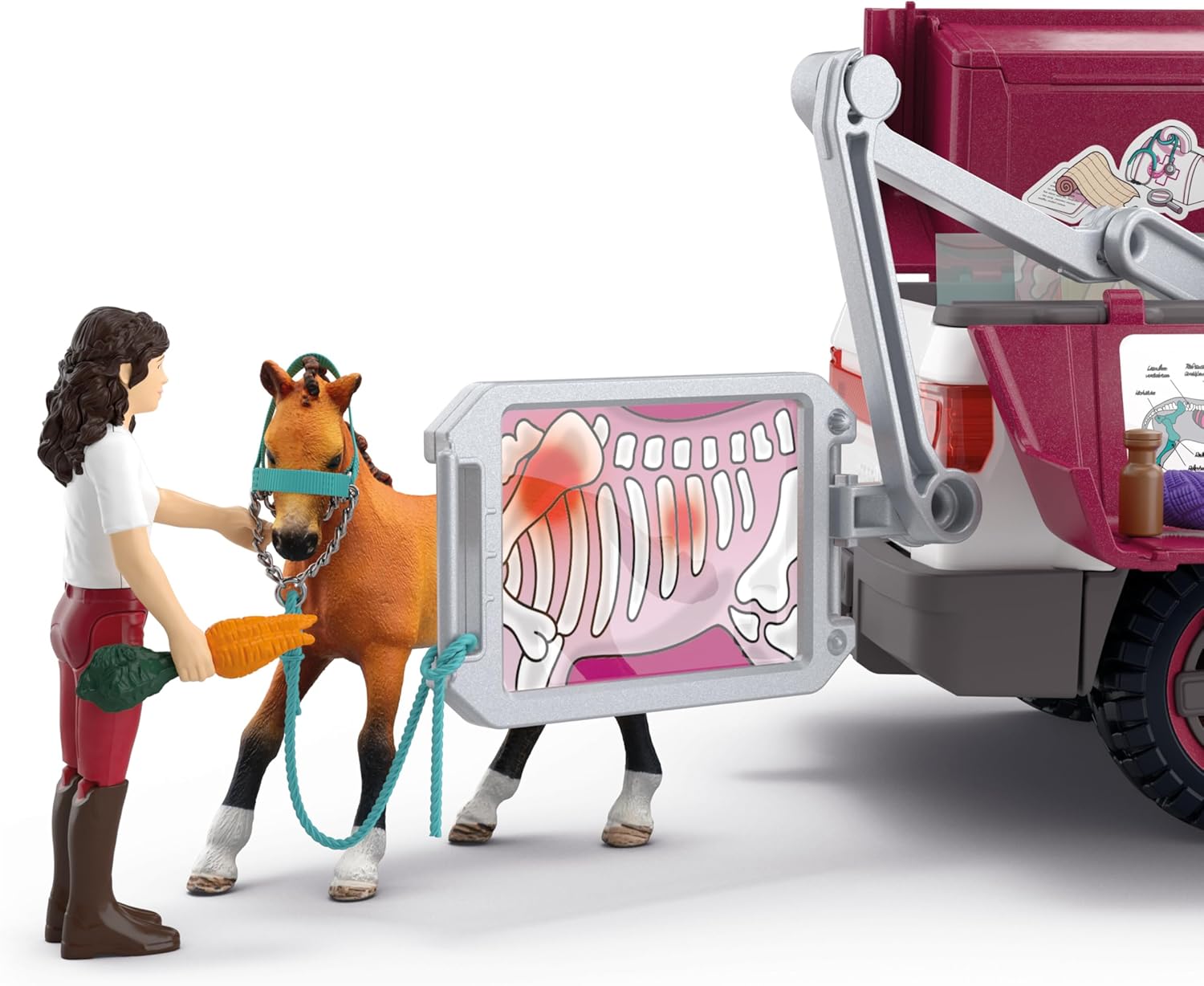 Schleich Horse Club Mobile Tierärztin mit Anhänger 42704 - Bild 6