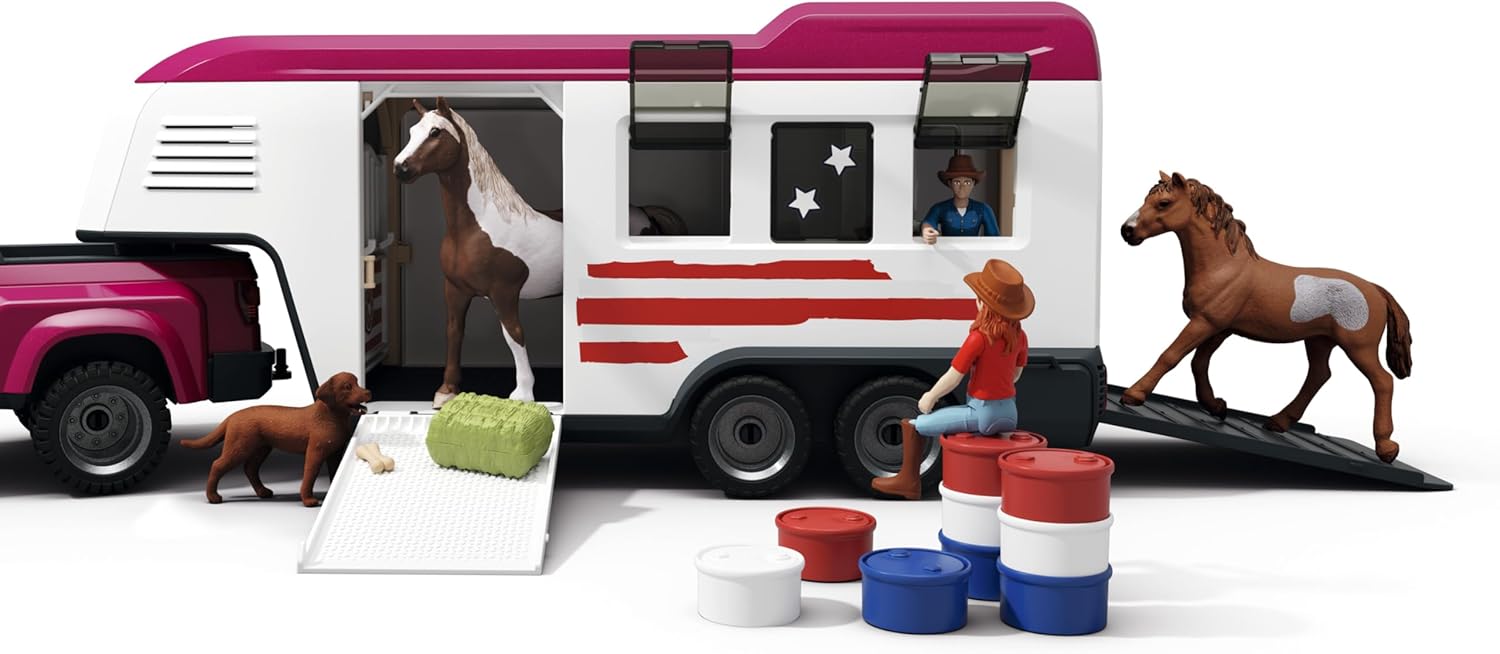 SCHLEICH Horse Club Lackside Truck mit Anhänger 42705 - Bild 4