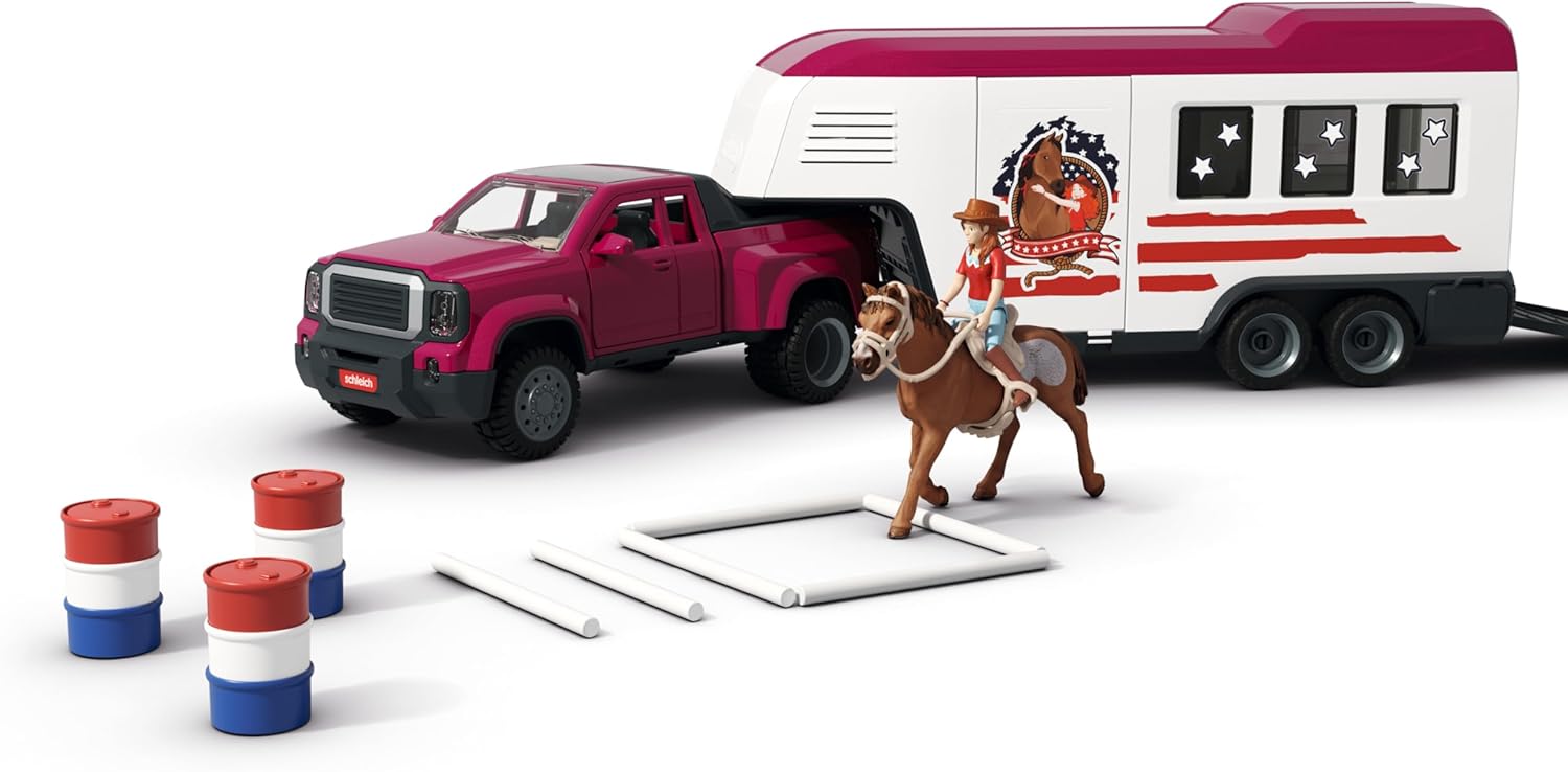 SCHLEICH Horse Club Lackside Truck mit Anhänger 42705 - Bild 5