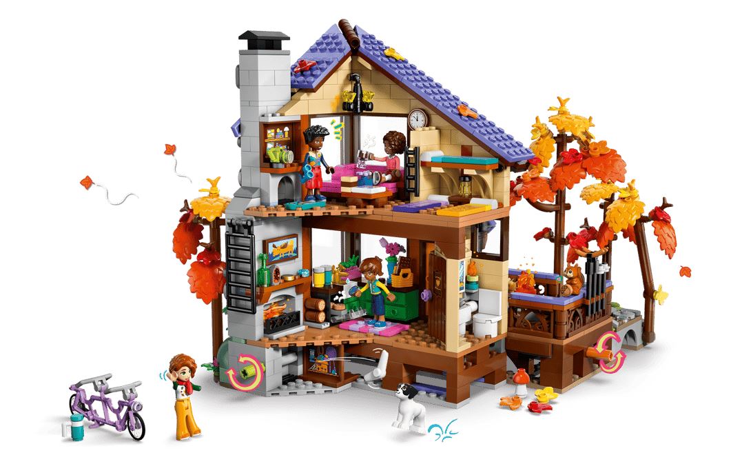 LEGO® Friends 42705 Gemütliche Hütte im Herbstwald - Bild 3