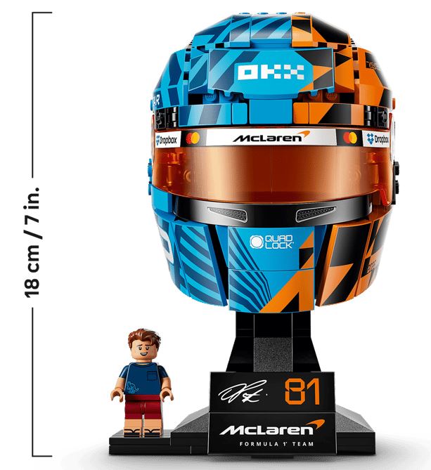 LEGO Special Editions 43017 McLaren Mastercard F1® Team Oscar Piastri Helm - Bild 7