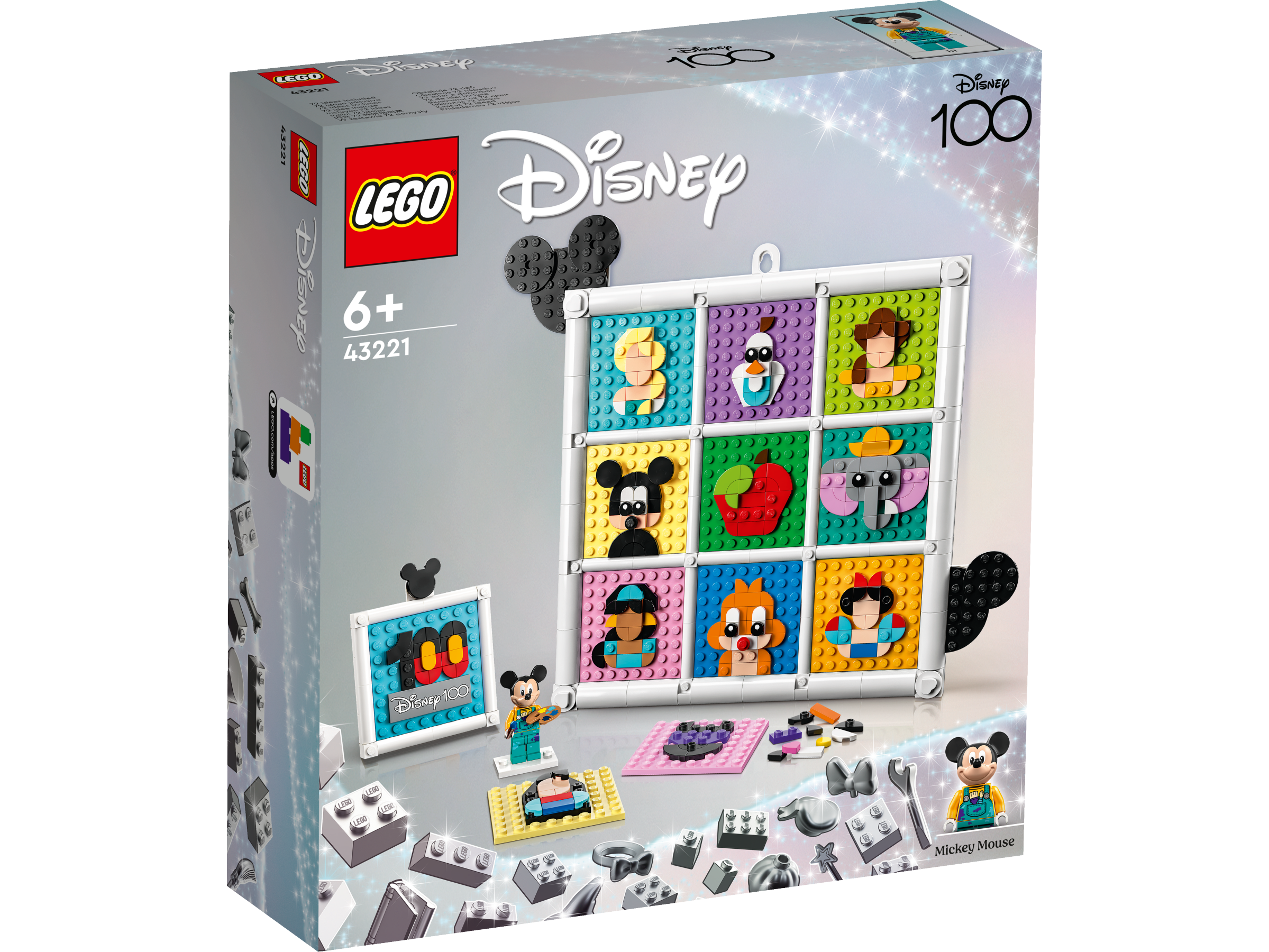 LEGO Disney 100 Jahre Disney Zeichentrickikonen 43221 - Bild 1