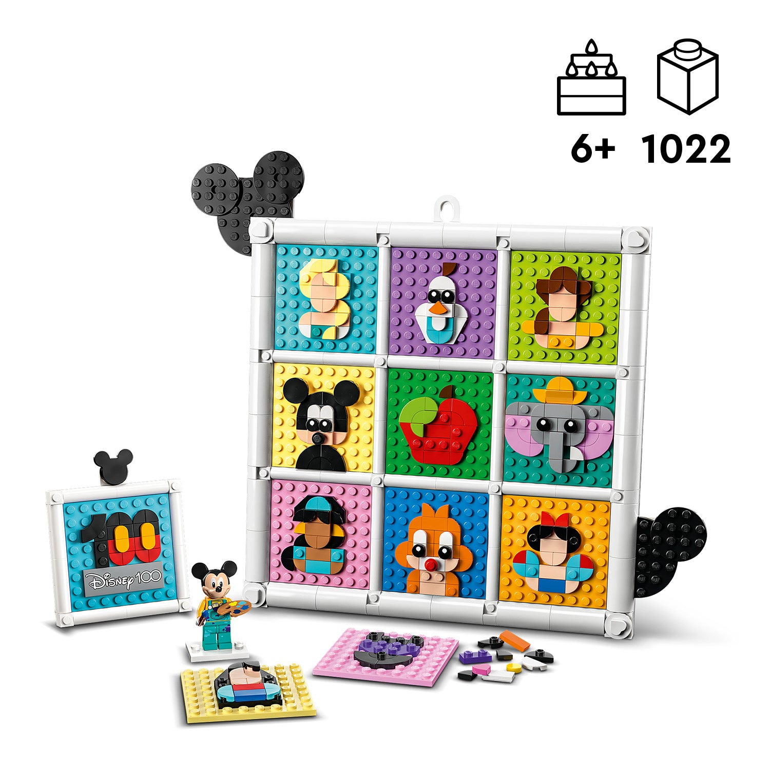 LEGO Disney 100 Jahre Disney Zeichentrickikonen 43221 - Bild 3