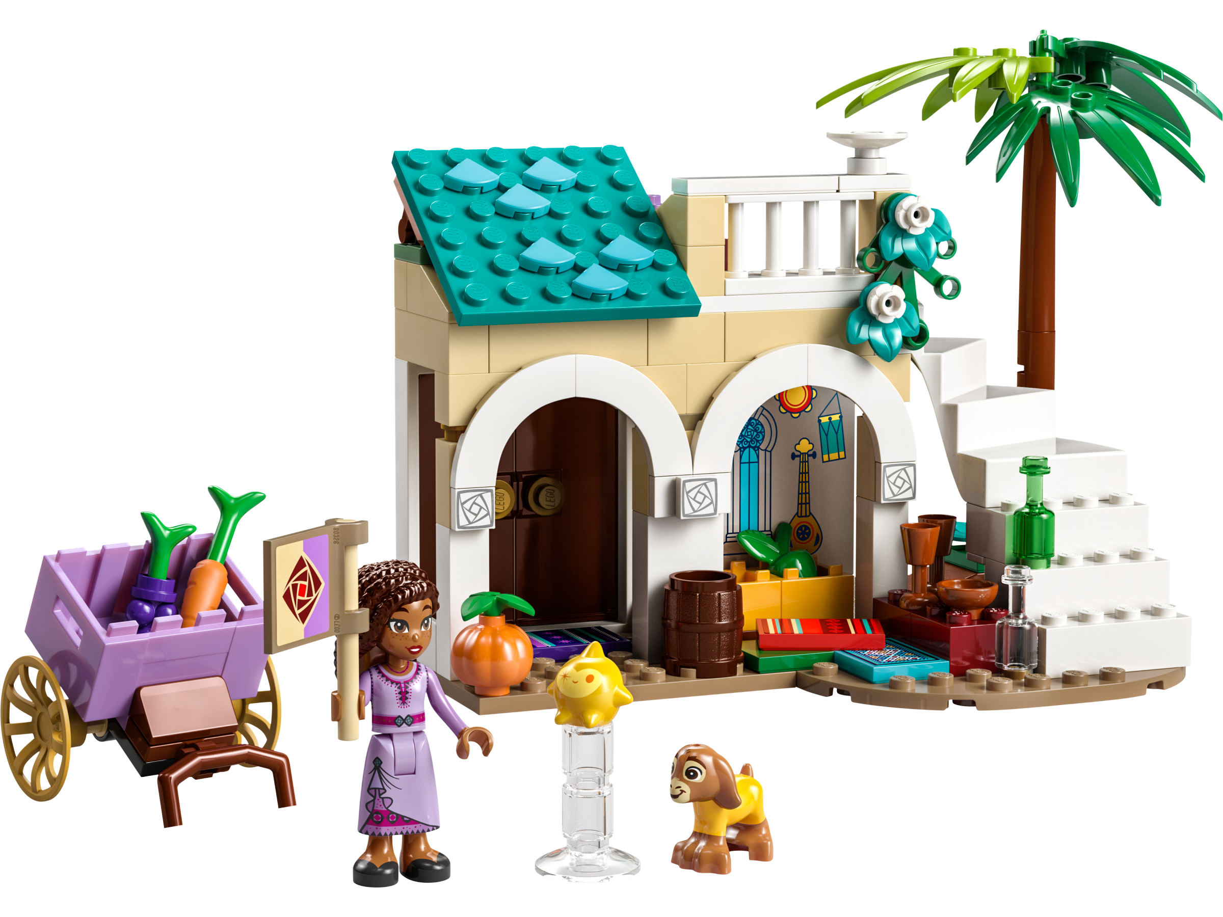 LEGO Disney Asha in der Stadt Rosas 43223 - Bild 2