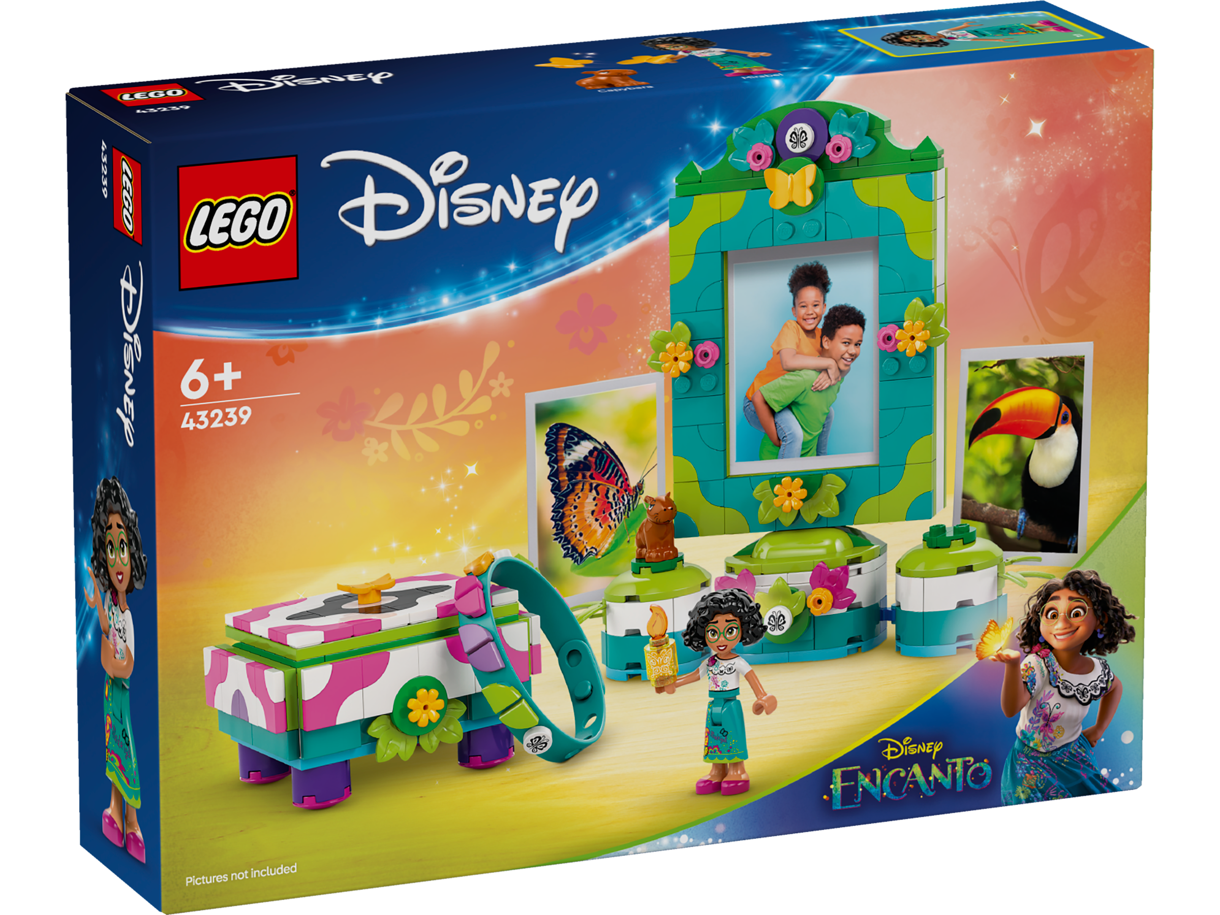 LEGO Disney Mirabels Fotorahmen und Schmuckkassette 43239 - Bild 1