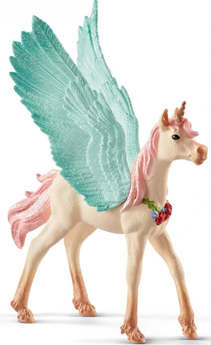 Schleich Schmuckeinhorn-Pegasus Fohlen 70575 - Bild 1