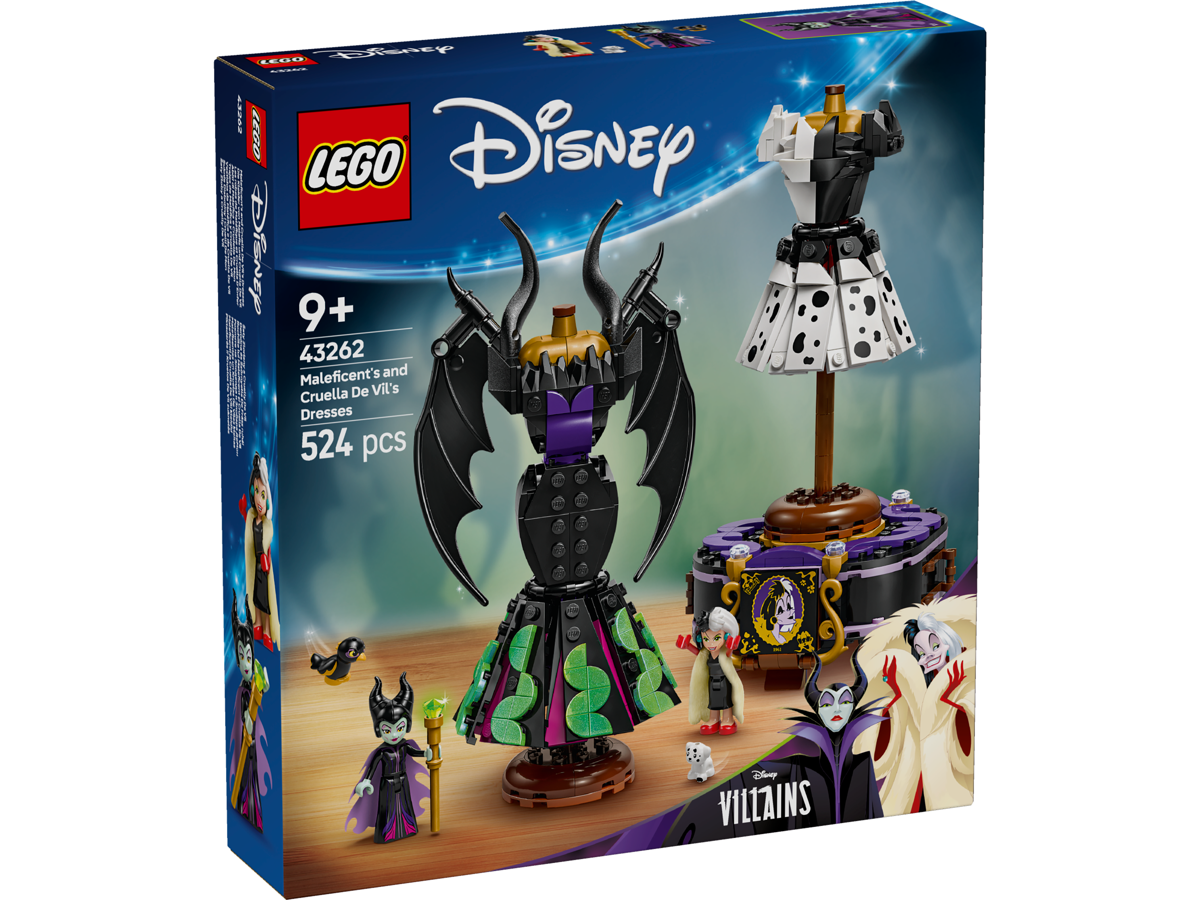 LEGO Disney Die Kleider von Malefiz und Cruella De Vil 43262 - Bild 1