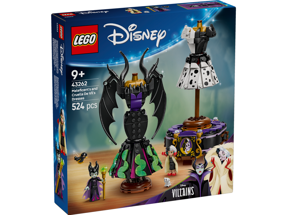 LEGO Disney Die Kleider von Malefiz und Cruella De Vil 43262