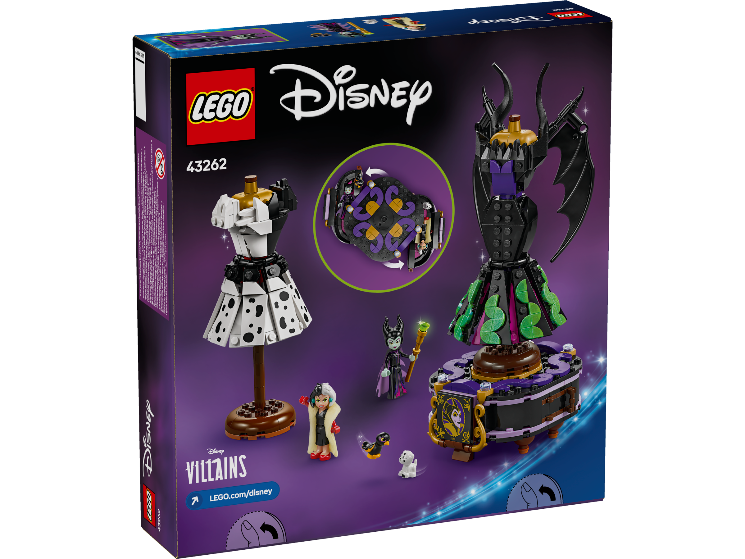 LEGO Disney Die Kleider von Malefiz und Cruella De Vil 43262 - Bild 7