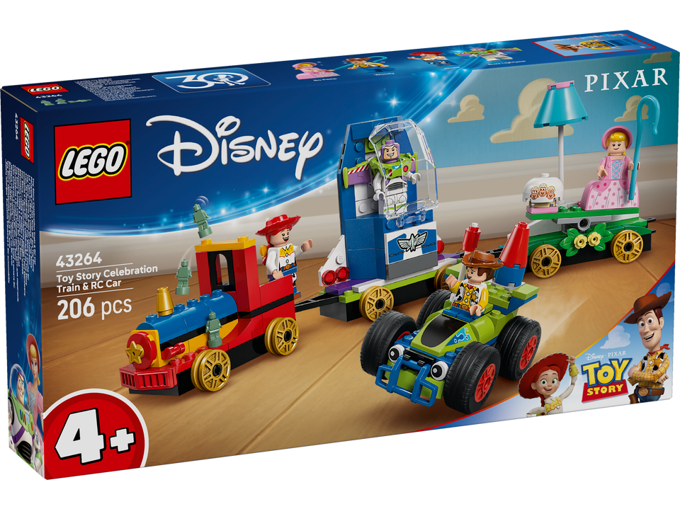 LEGO Disney Partyzug und das Auto RC aus Toy Story 43264