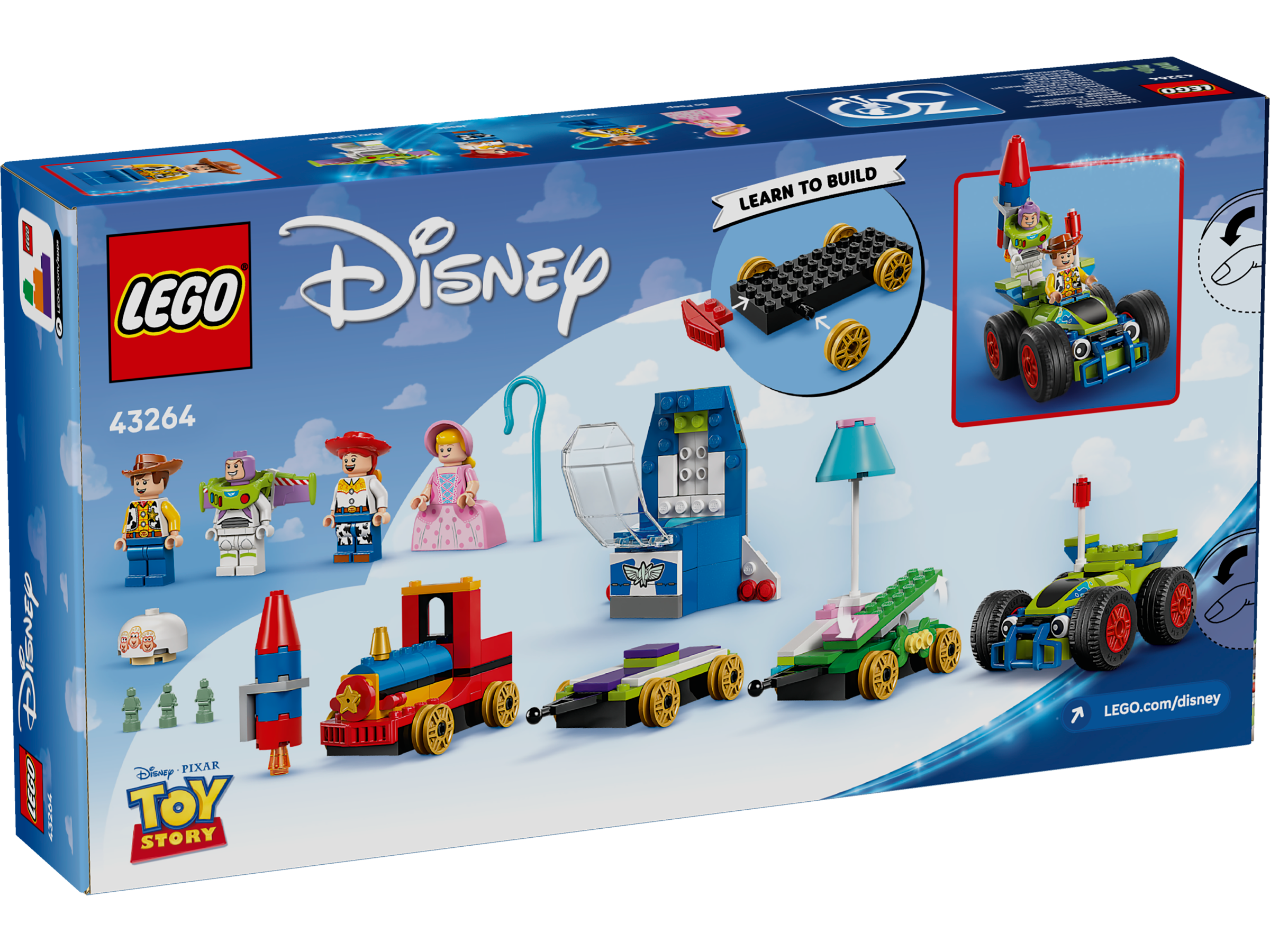 LEGO Disney Partyzug und das Auto RC aus Toy Story 43264 - Bild 7