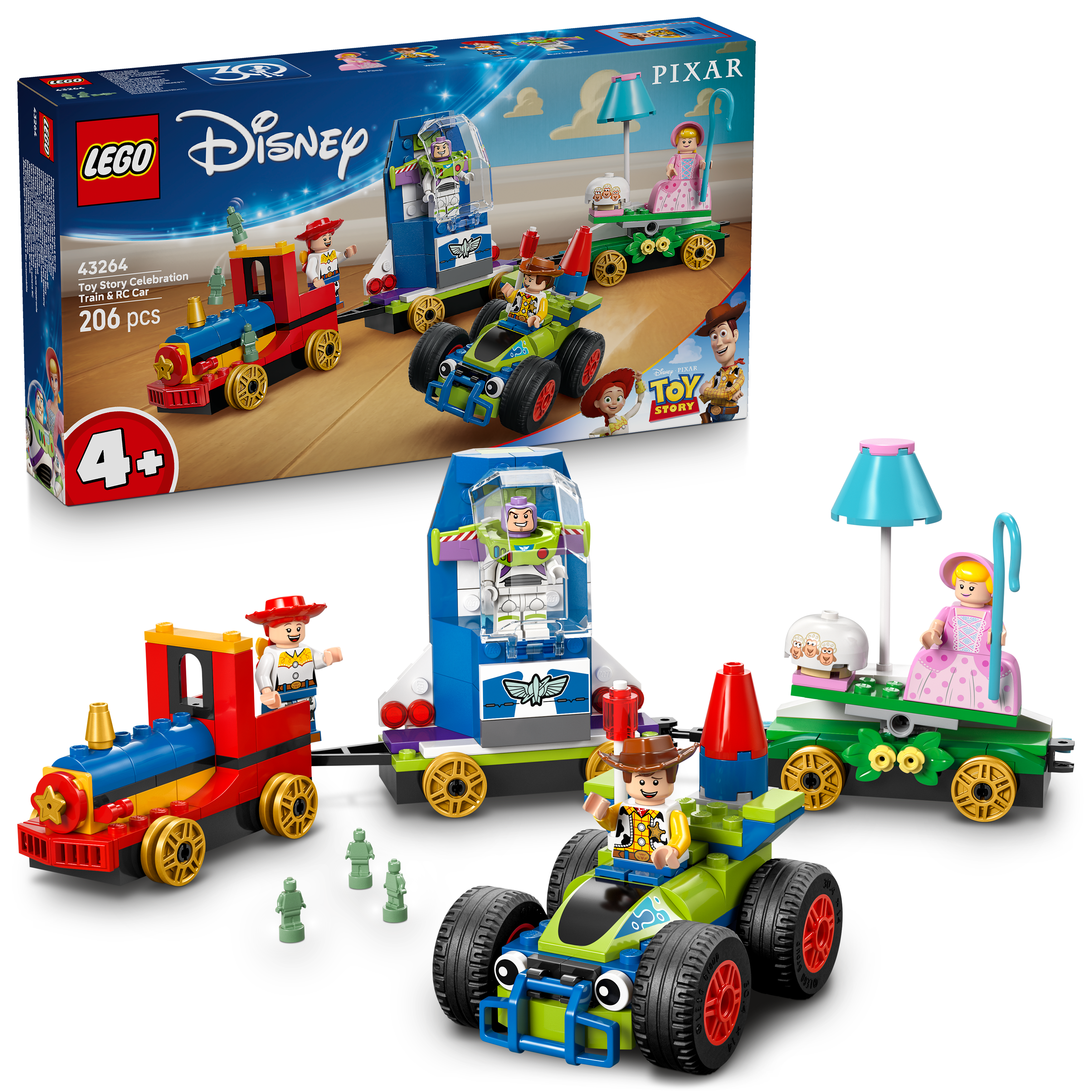 LEGO Disney Partyzug und das Auto RC aus Toy Story 43264 - Bild 6