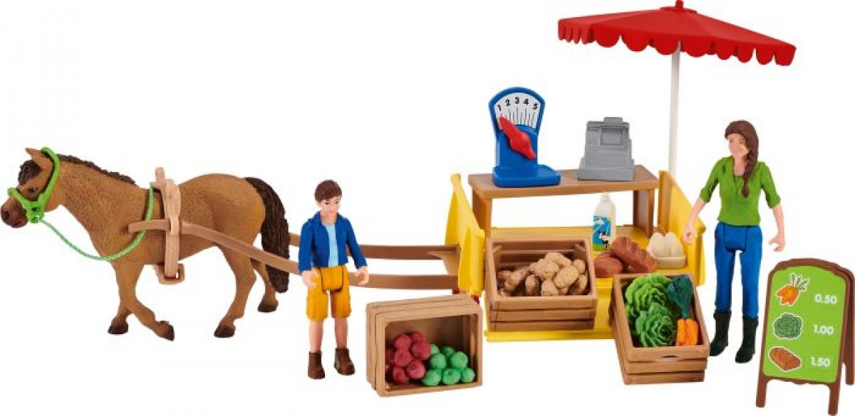 Schleich Farm World Mobiler Farm Stand 42528 - Bild 1