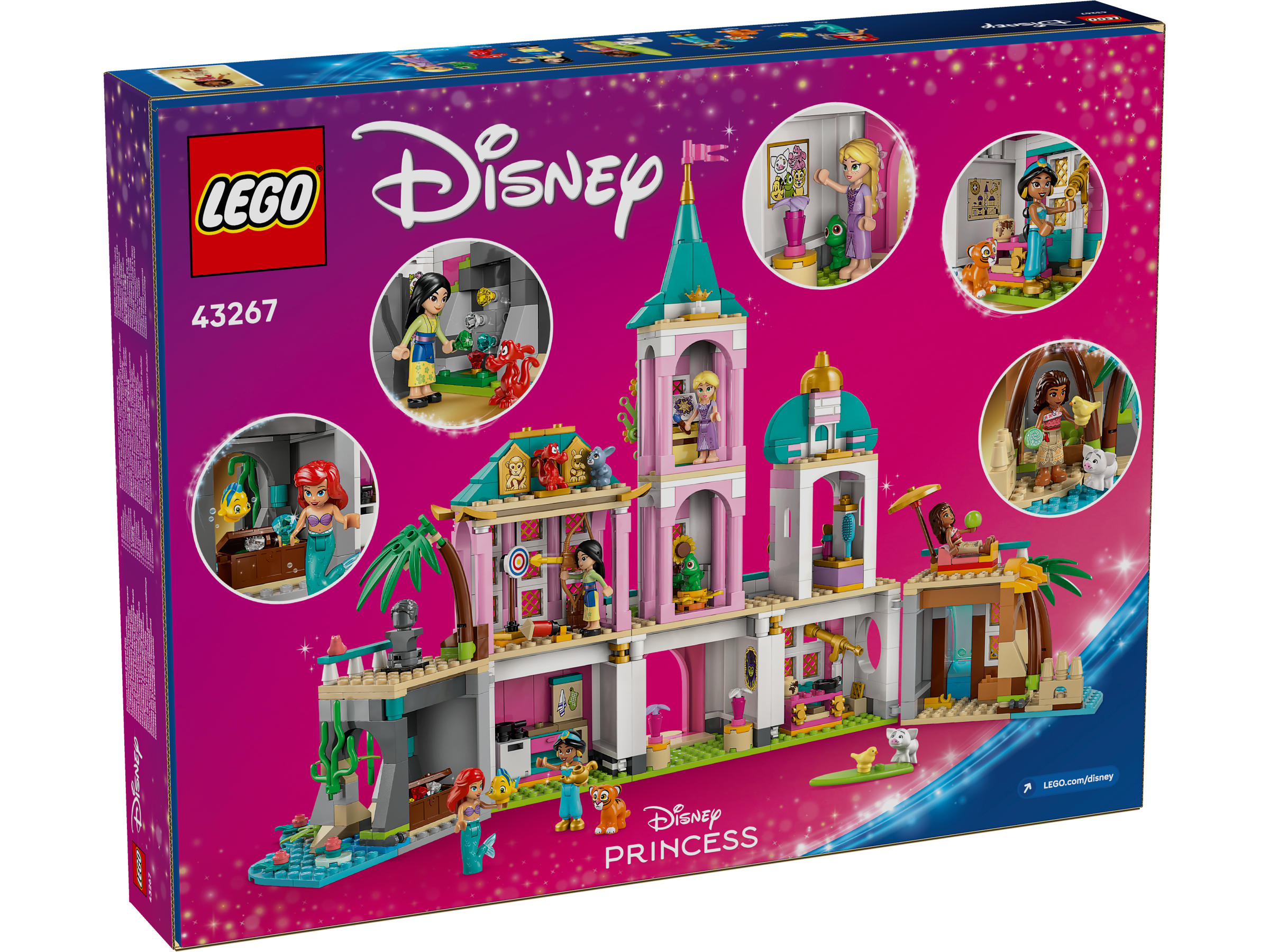 LEGO Disney  Prinzessinnenschloss mit Haustieren 43267 - Bild 10