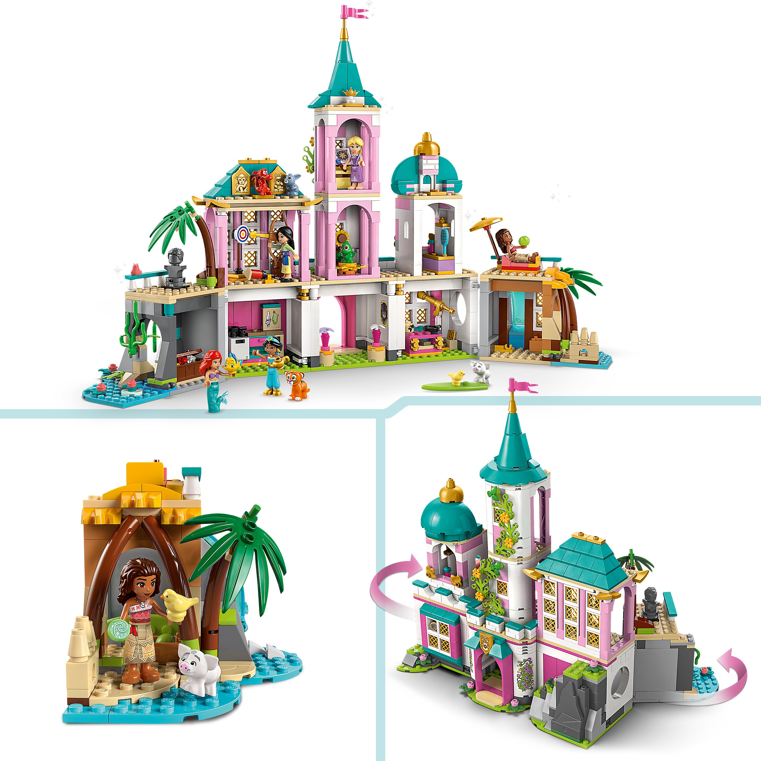 LEGO Disney  Prinzessinnenschloss mit Haustieren 43267 - Bild 4
