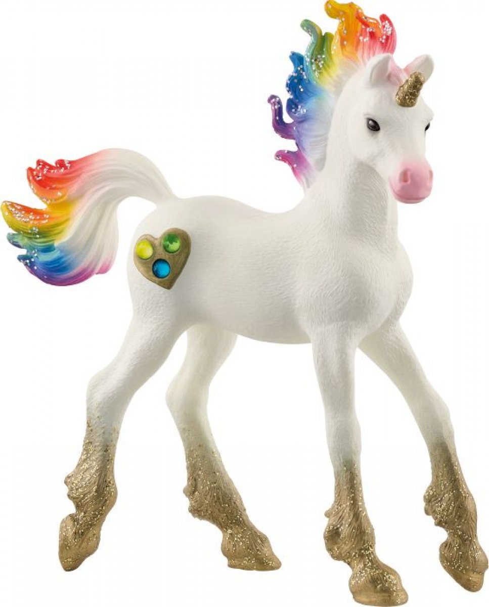 Schleich Bayala Regenbogeneinhorn Fohlen 70727 - Bild 1