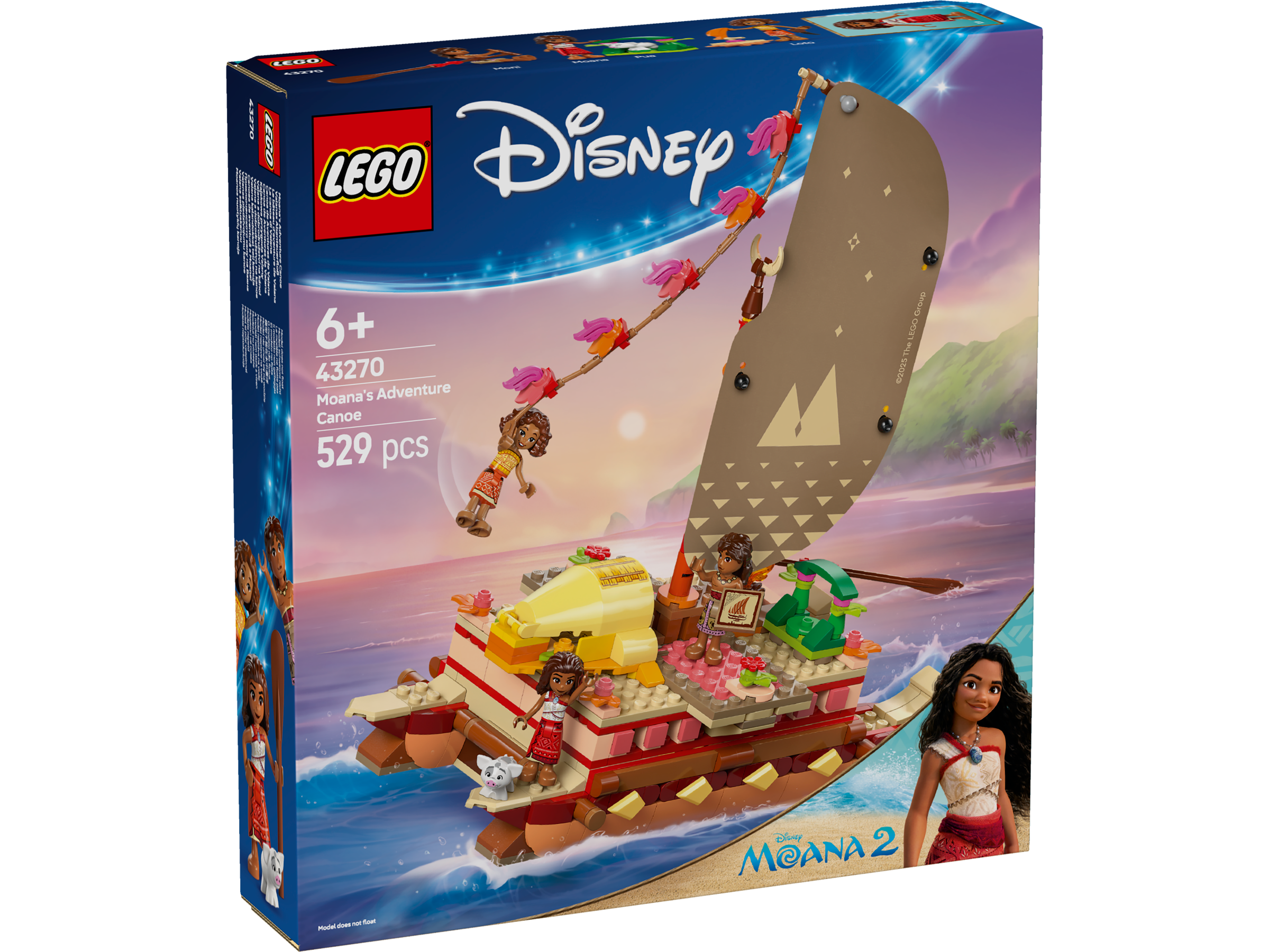 LEGO Disney Princess Vaianas Abenteuerfloss 43270 - Bild 1