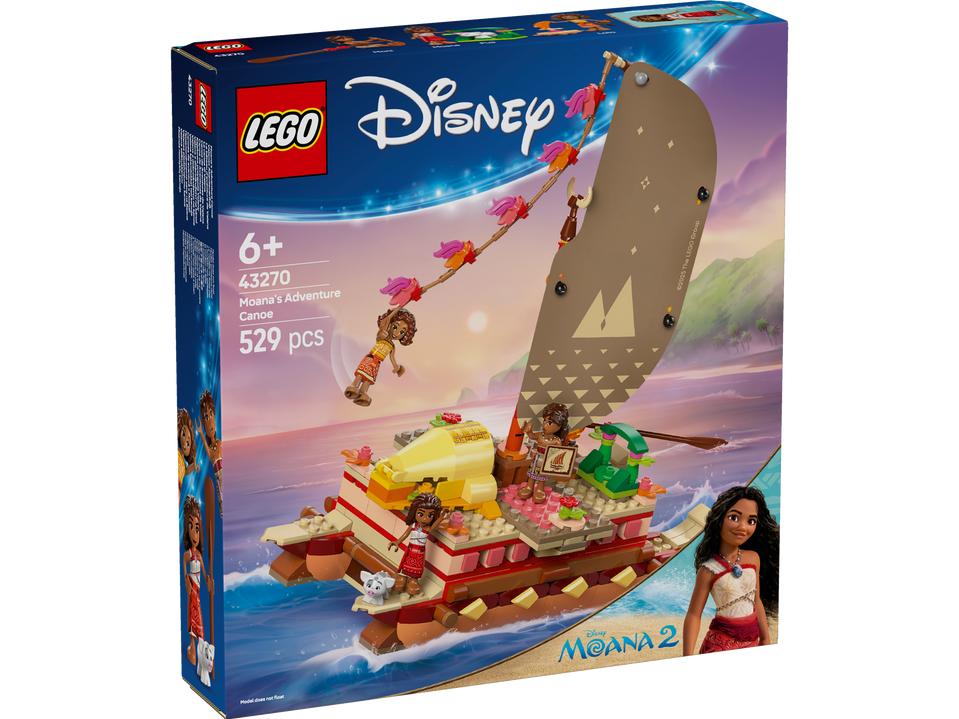LEGO Disney Princess Vaianas Abenteuerfloss 43270