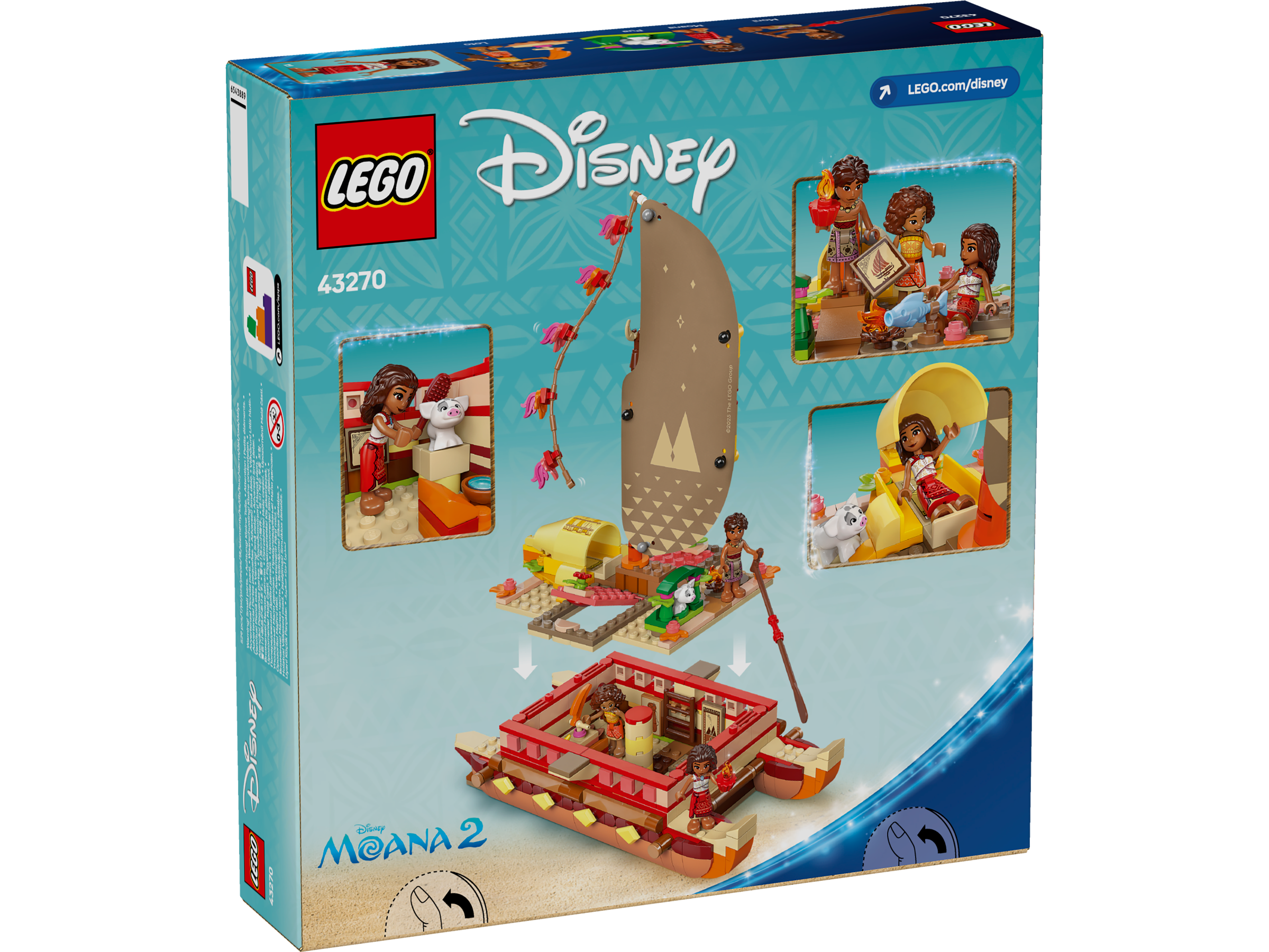 LEGO Disney Princess Vaianas Abenteuerfloss 43270 - Bild 6