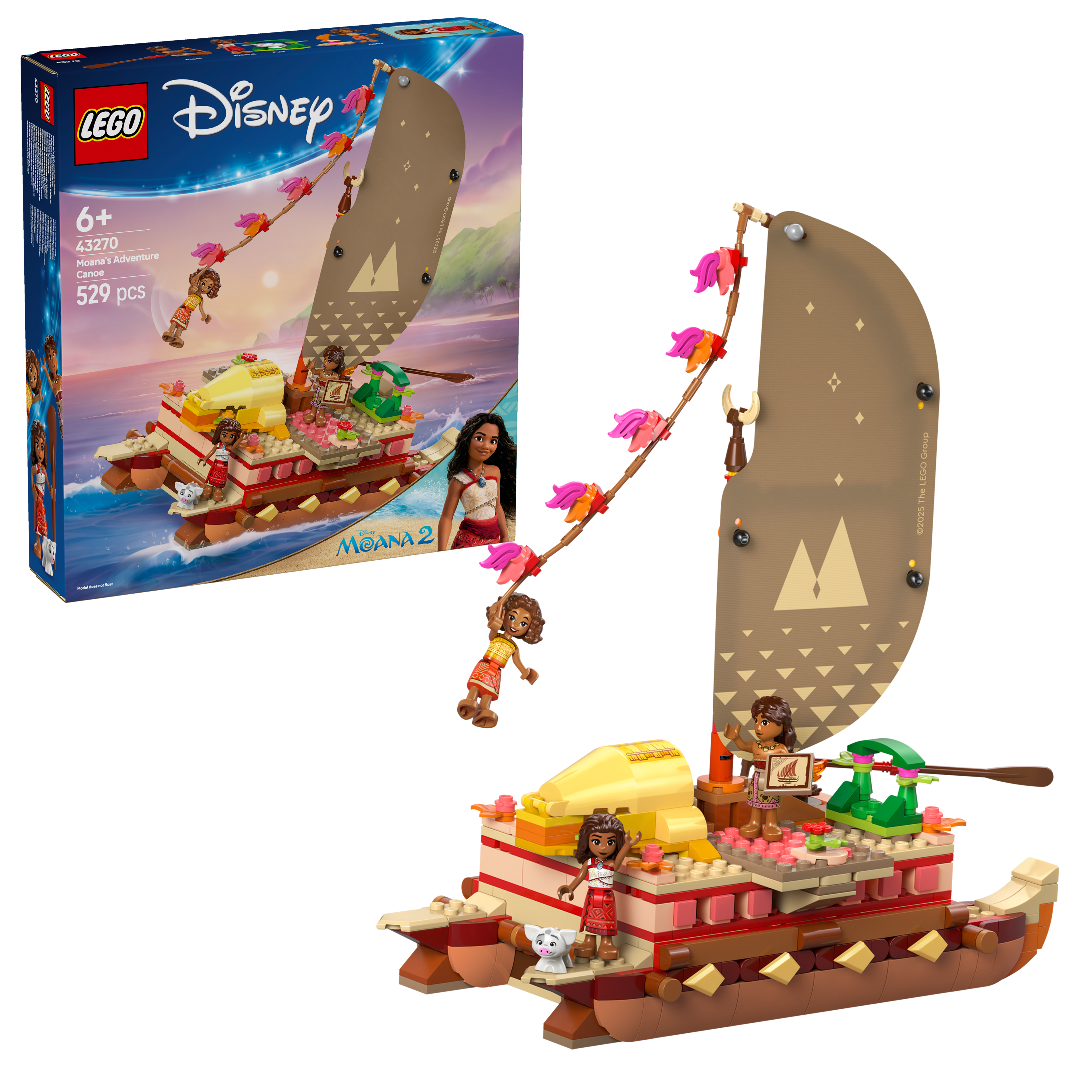 LEGO Disney Princess Vaianas Abenteuerfloss 43270 - Bild 7