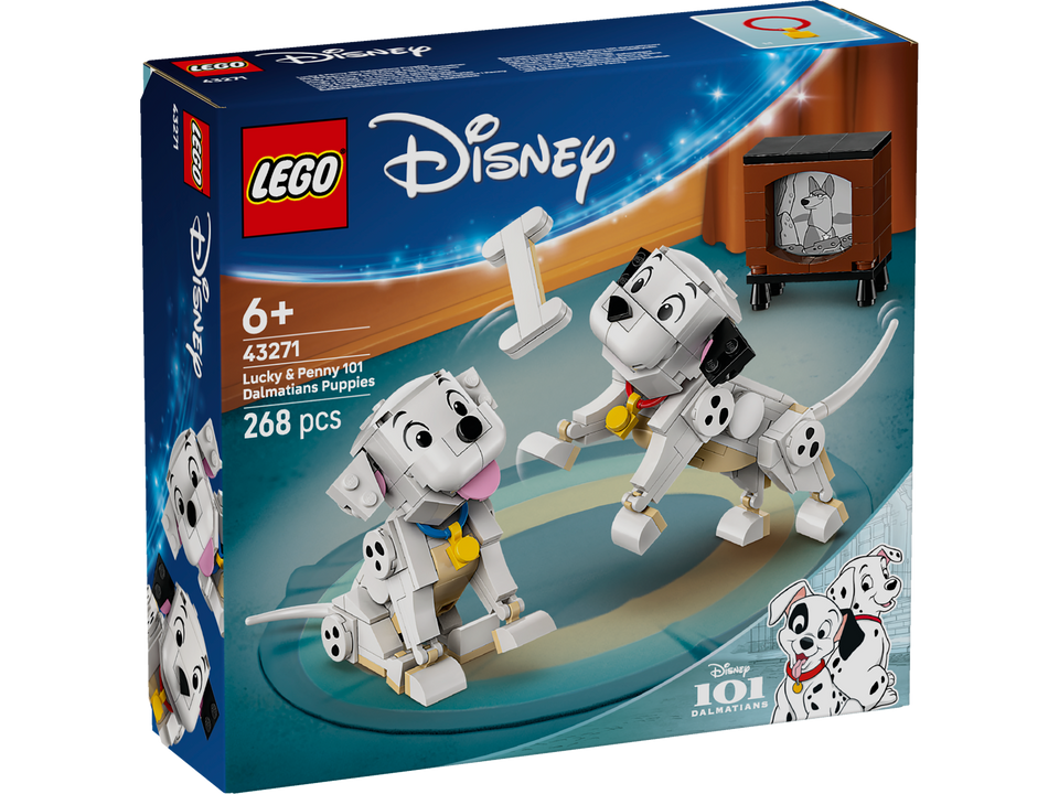LEGO Disney Die Welpen Lucky und Penny aus 101 Dalmatiner 43271