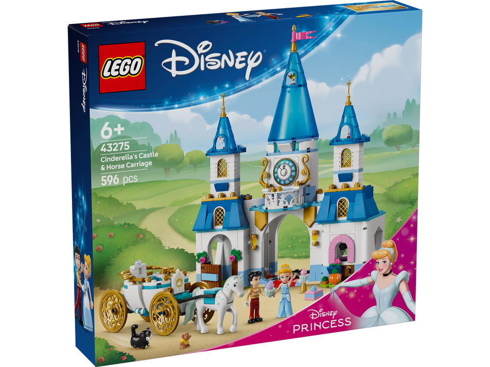 LEGO Disney Cinderellas Schloss und Pferdekutsche 43275