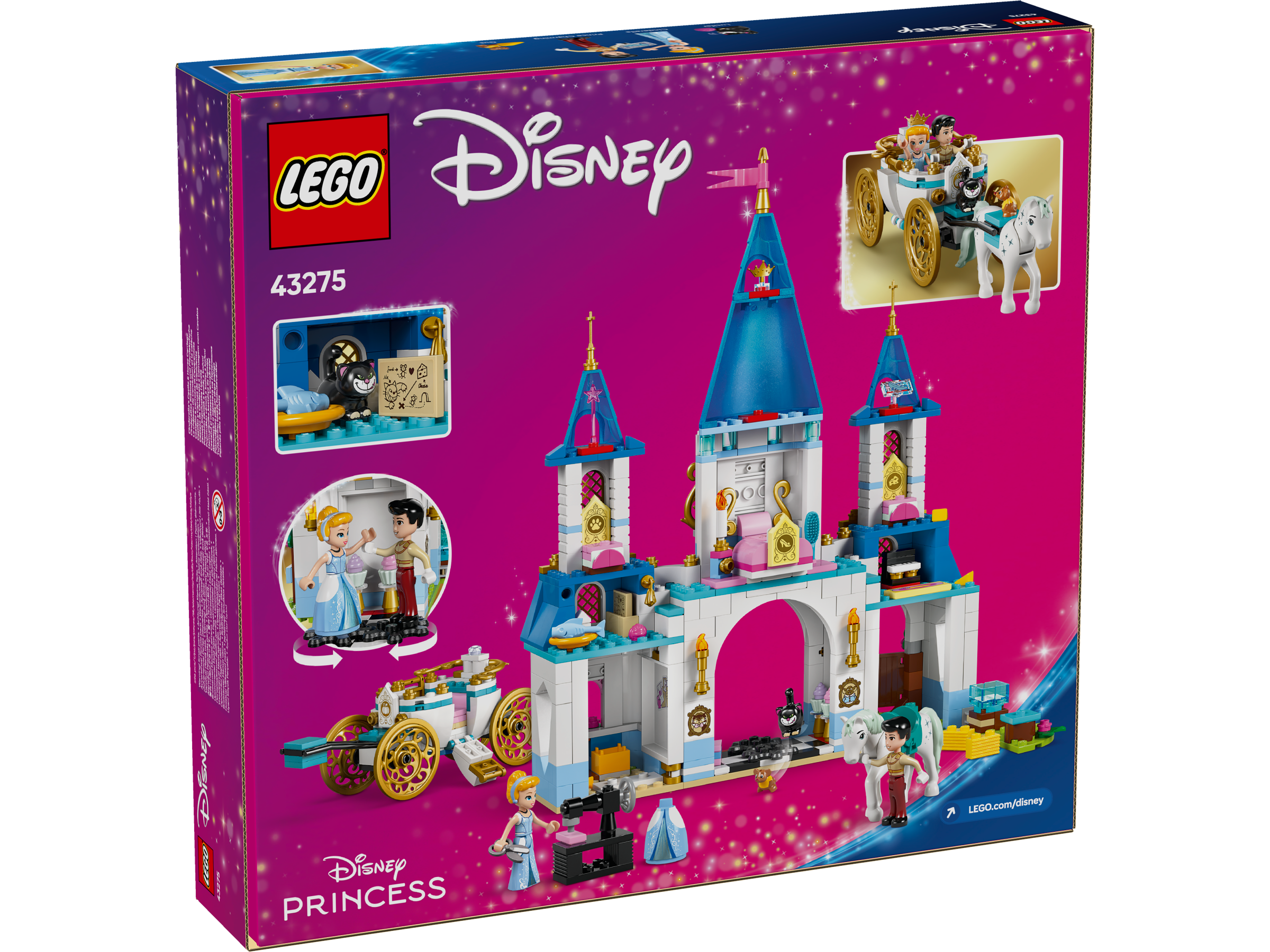 LEGO Disney Cinderellas Schloss und Pferdekutsche 43275 - Bild 10