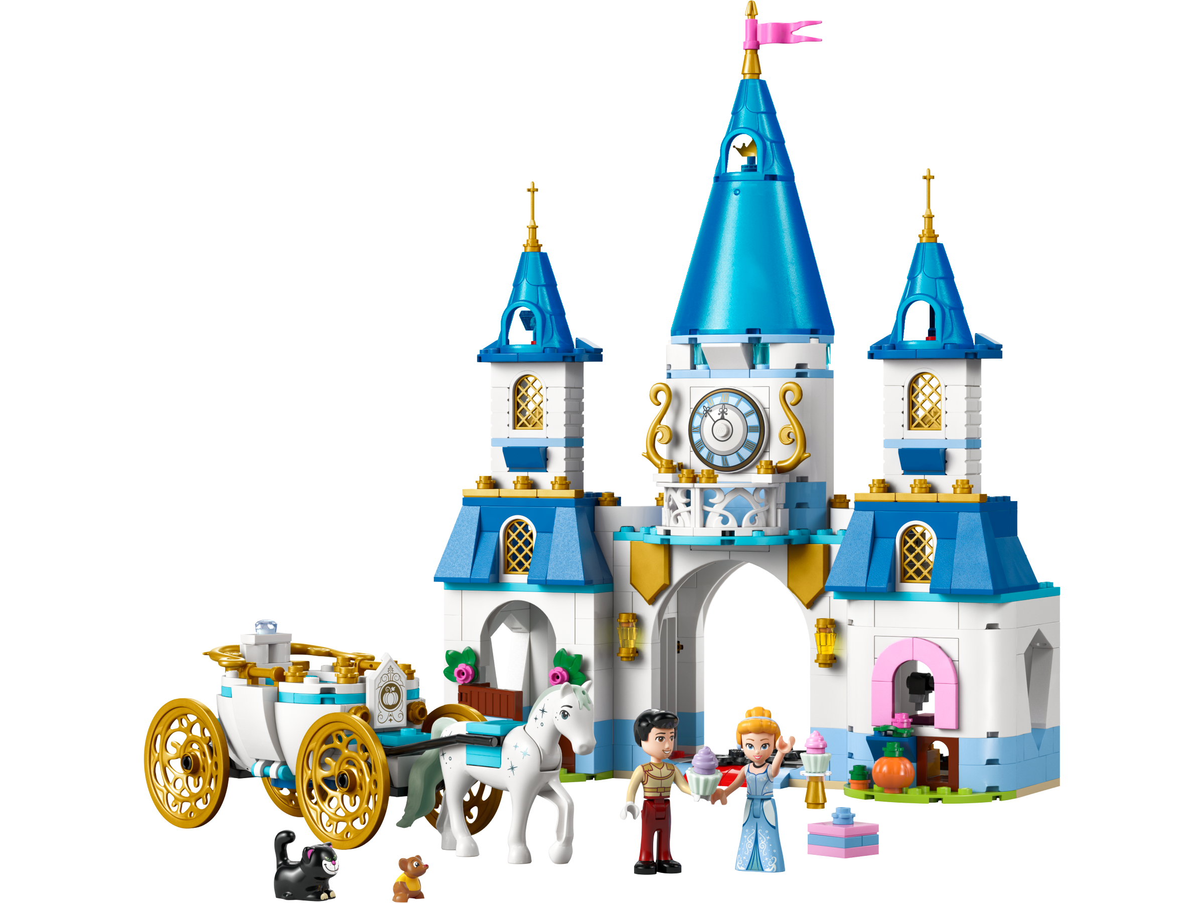 LEGO Disney Cinderellas Schloss und Pferdekutsche 43275 - Bild 2