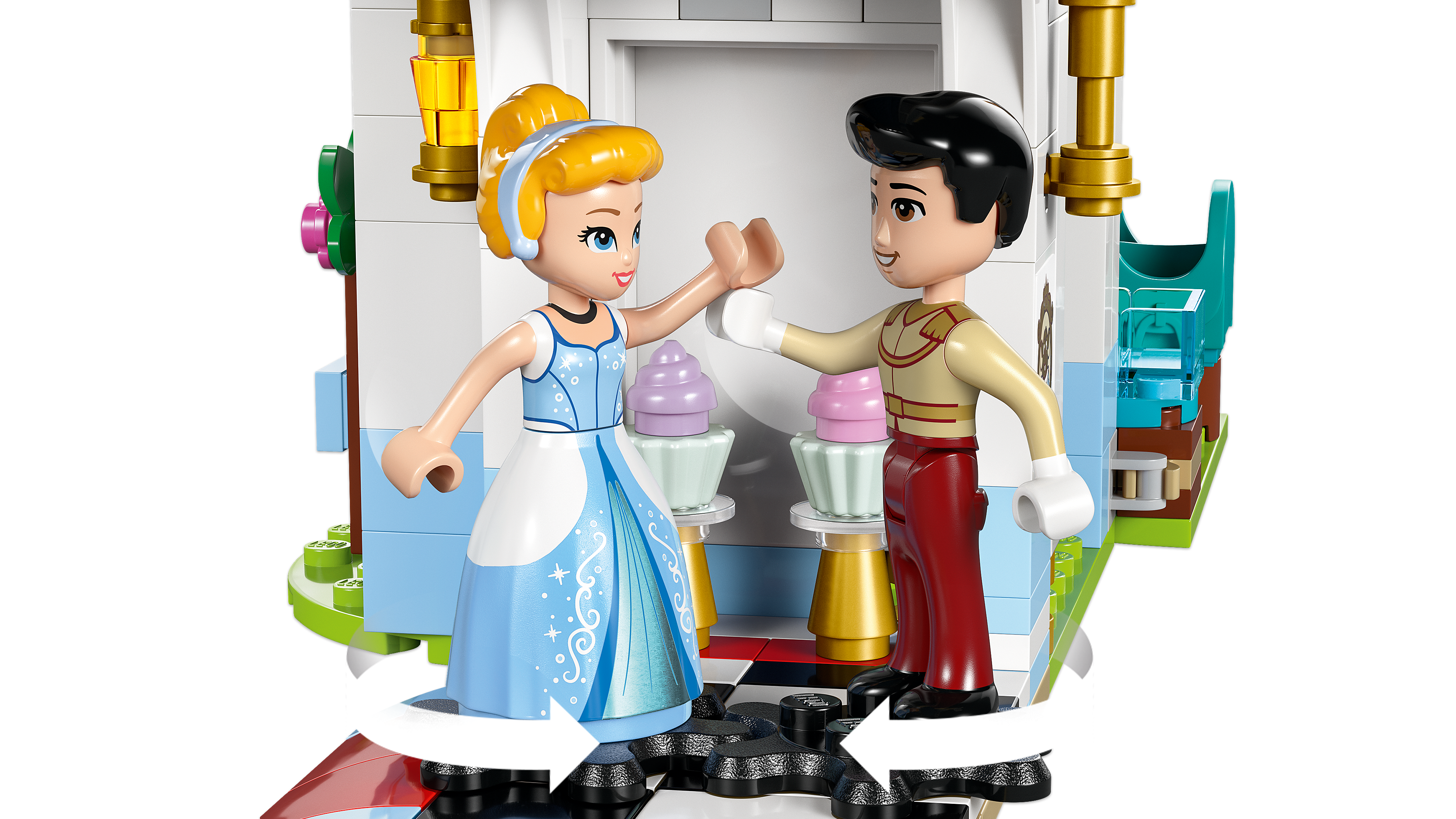 LEGO Disney Cinderellas Schloss und Pferdekutsche 43275 - Bild 3