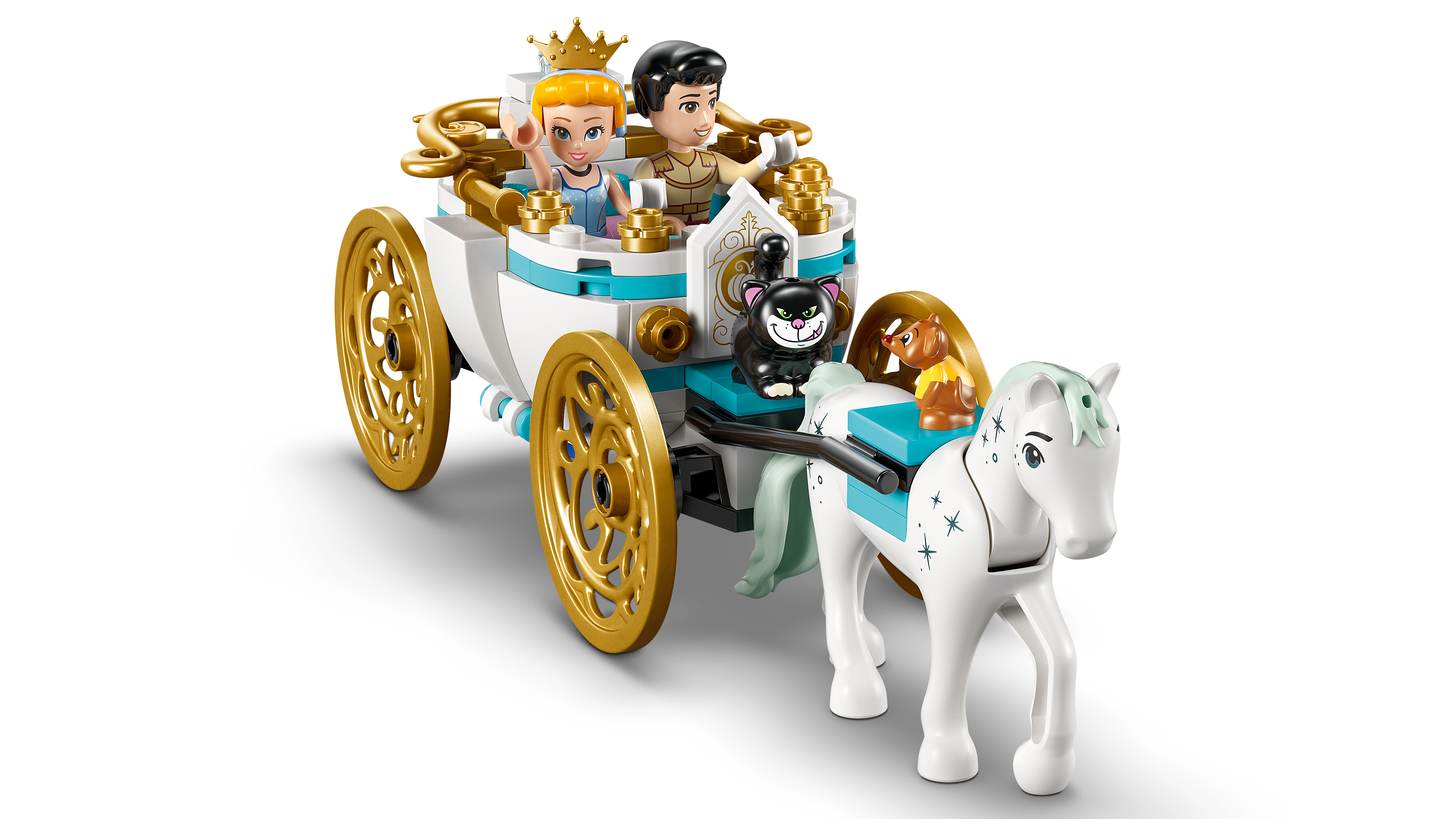 LEGO Disney Cinderellas Schloss und Pferdekutsche 43275 - Bild 5