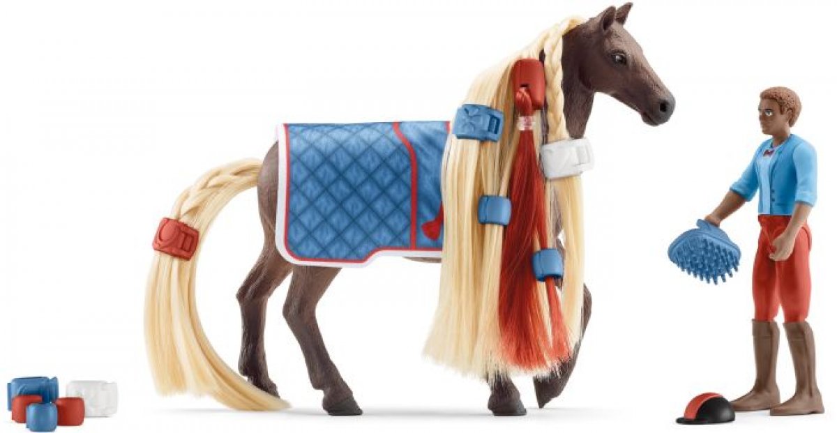 SCHLEICH Horse Club Sofias Beauties Leo & Rocky Starter Set 42586 - Bild 1