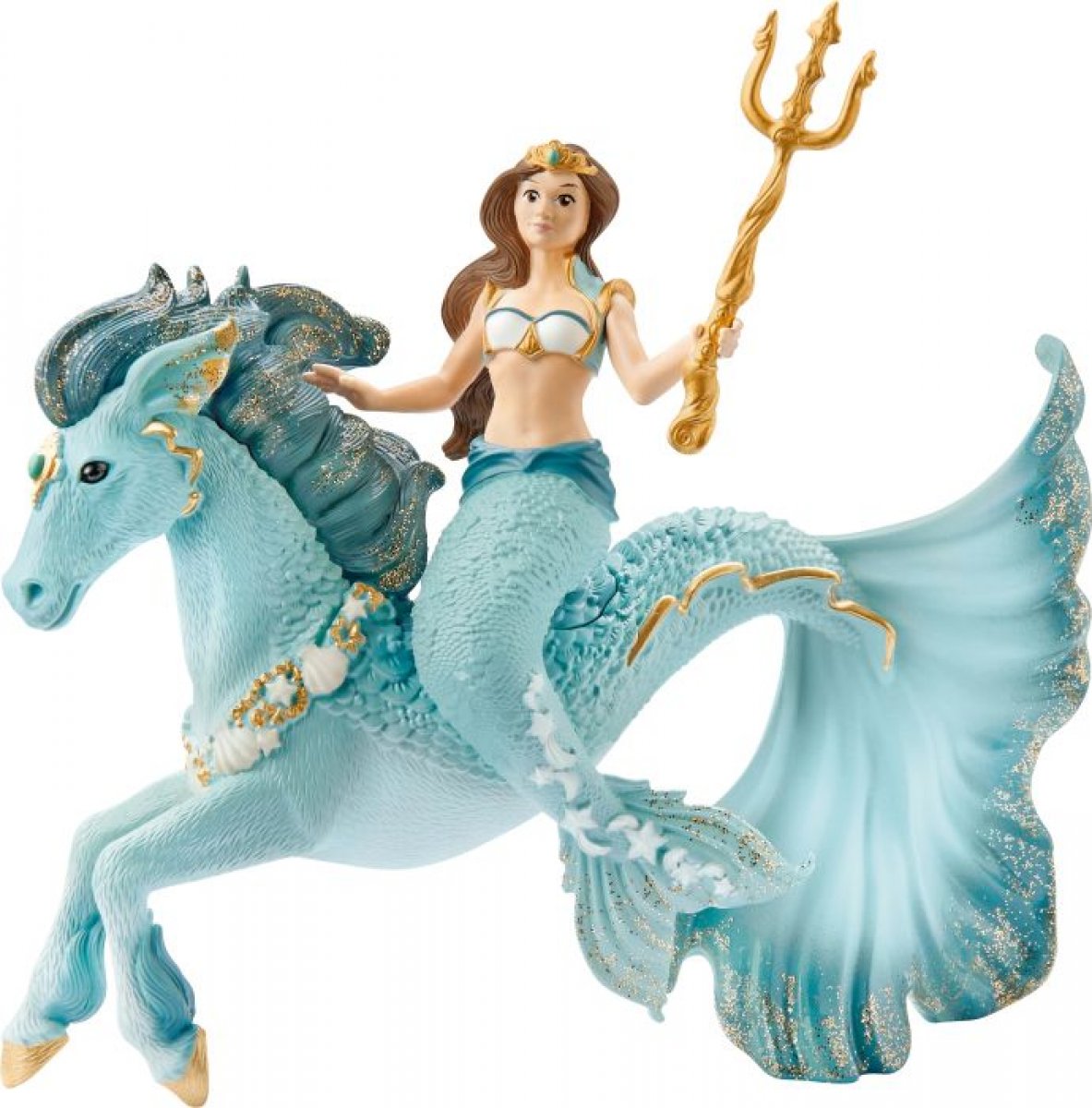 Schleich Bayala Meerjungfrau-Eyela auf Unterwasserpferd 70594 - Bild 1