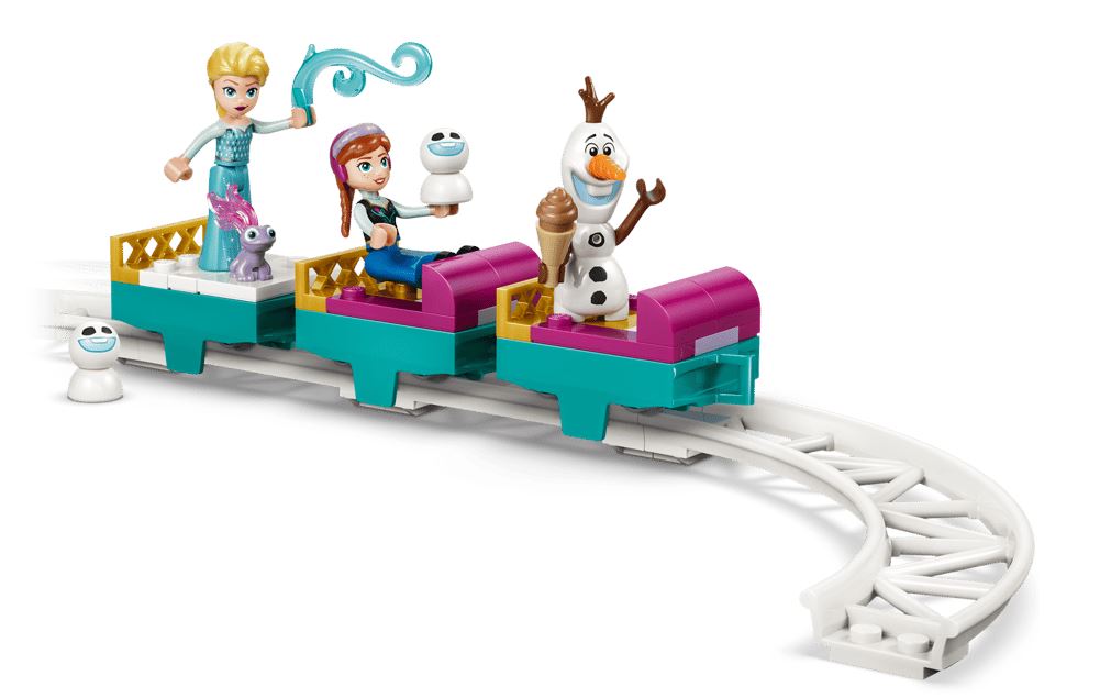LEGO Disney 43281 Elsas Schlittenfahrt um den Eispalast - Bild 3