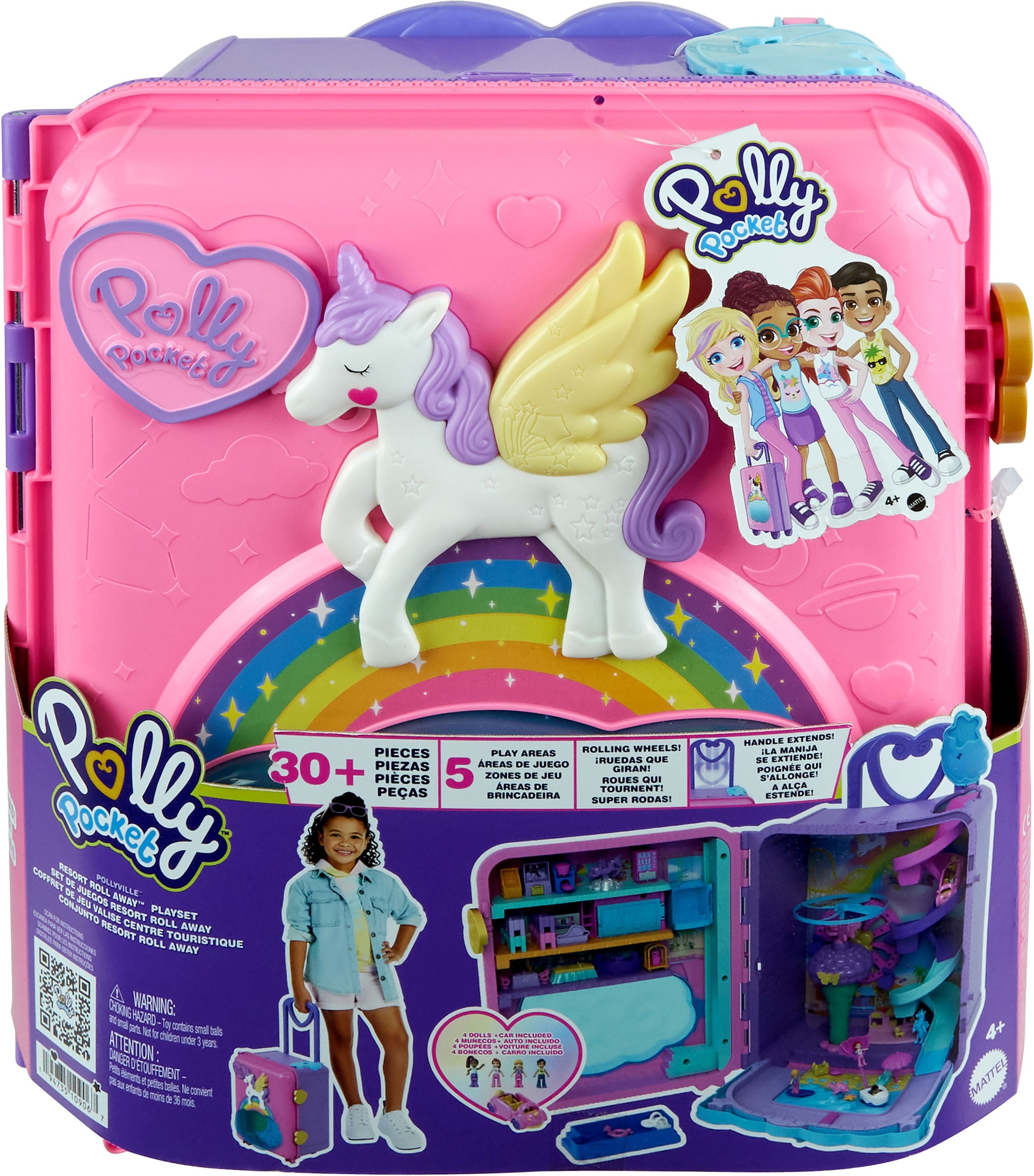 Polly Pocket Urlaub im Rollkoffer Spielset - Bild 1