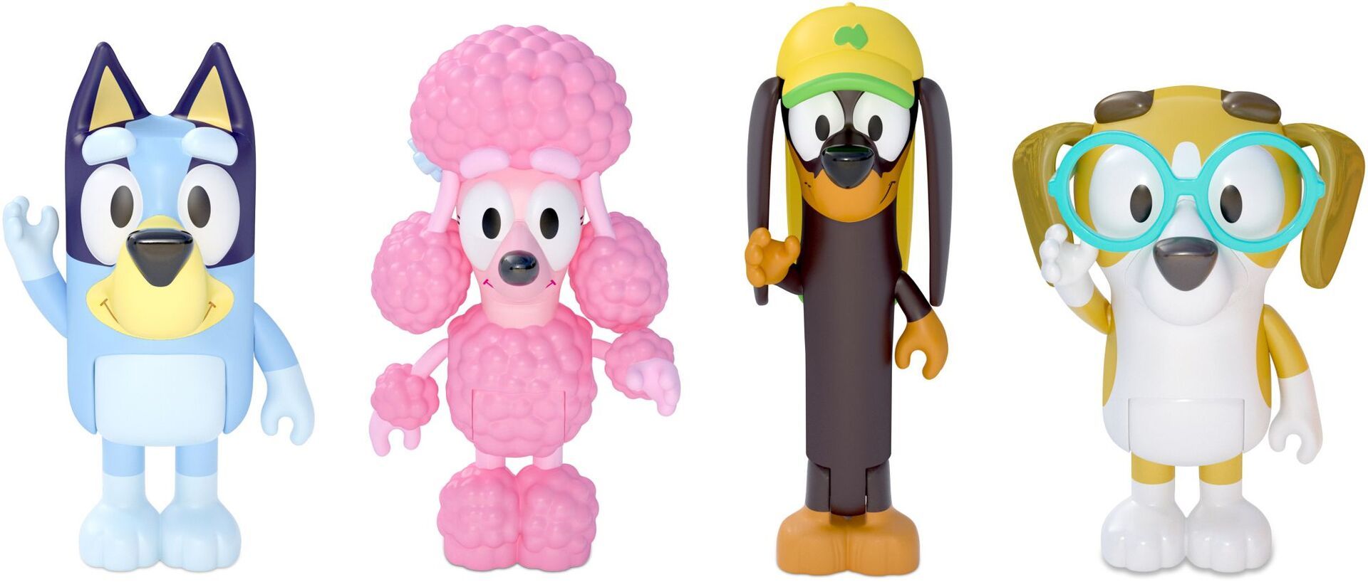 BLUEY Figuren 4er Pack - Freunde - Bild 1