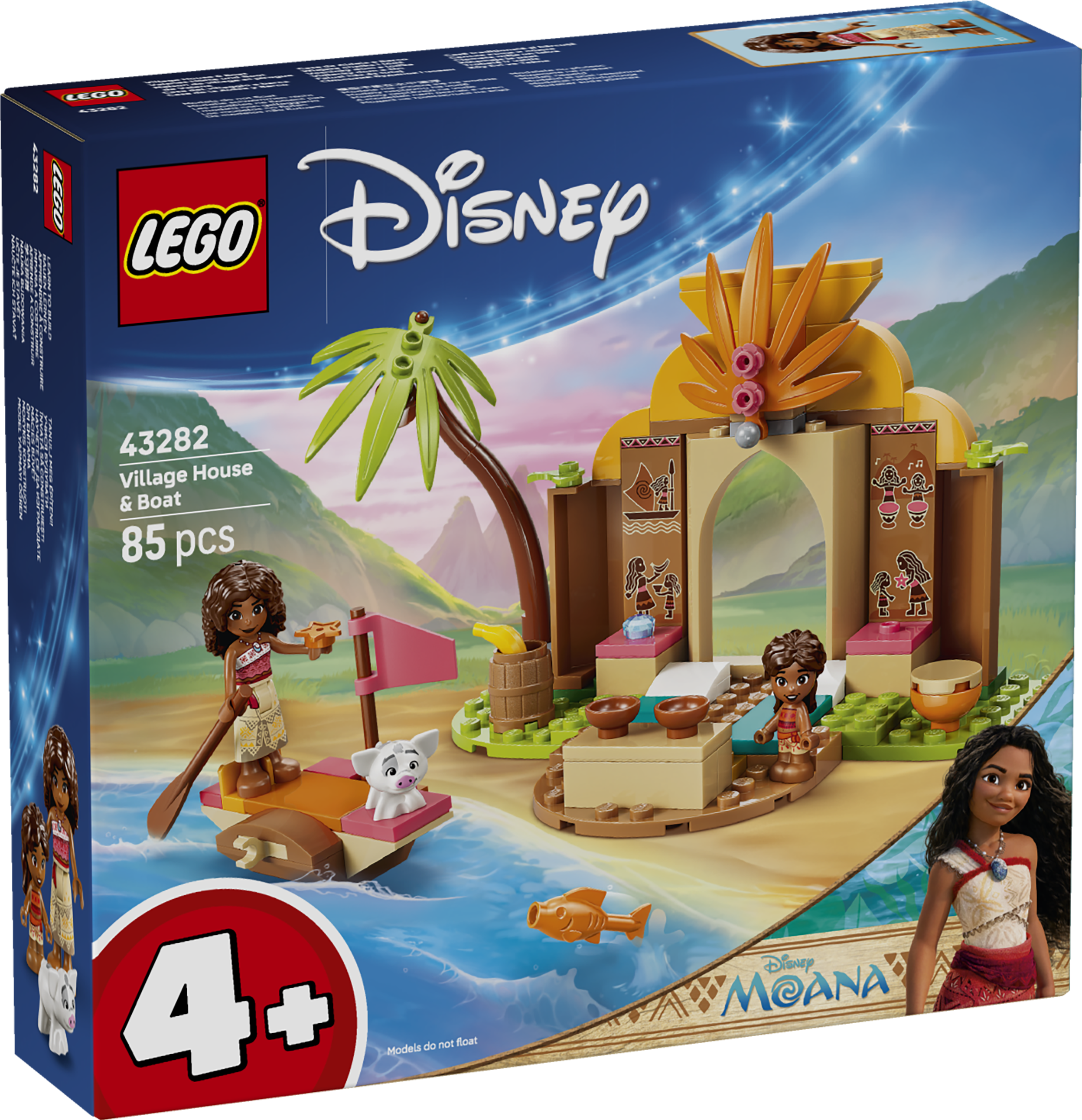 LEGO Disney 43282 Vaianas Hütte und Boot - Bild 1