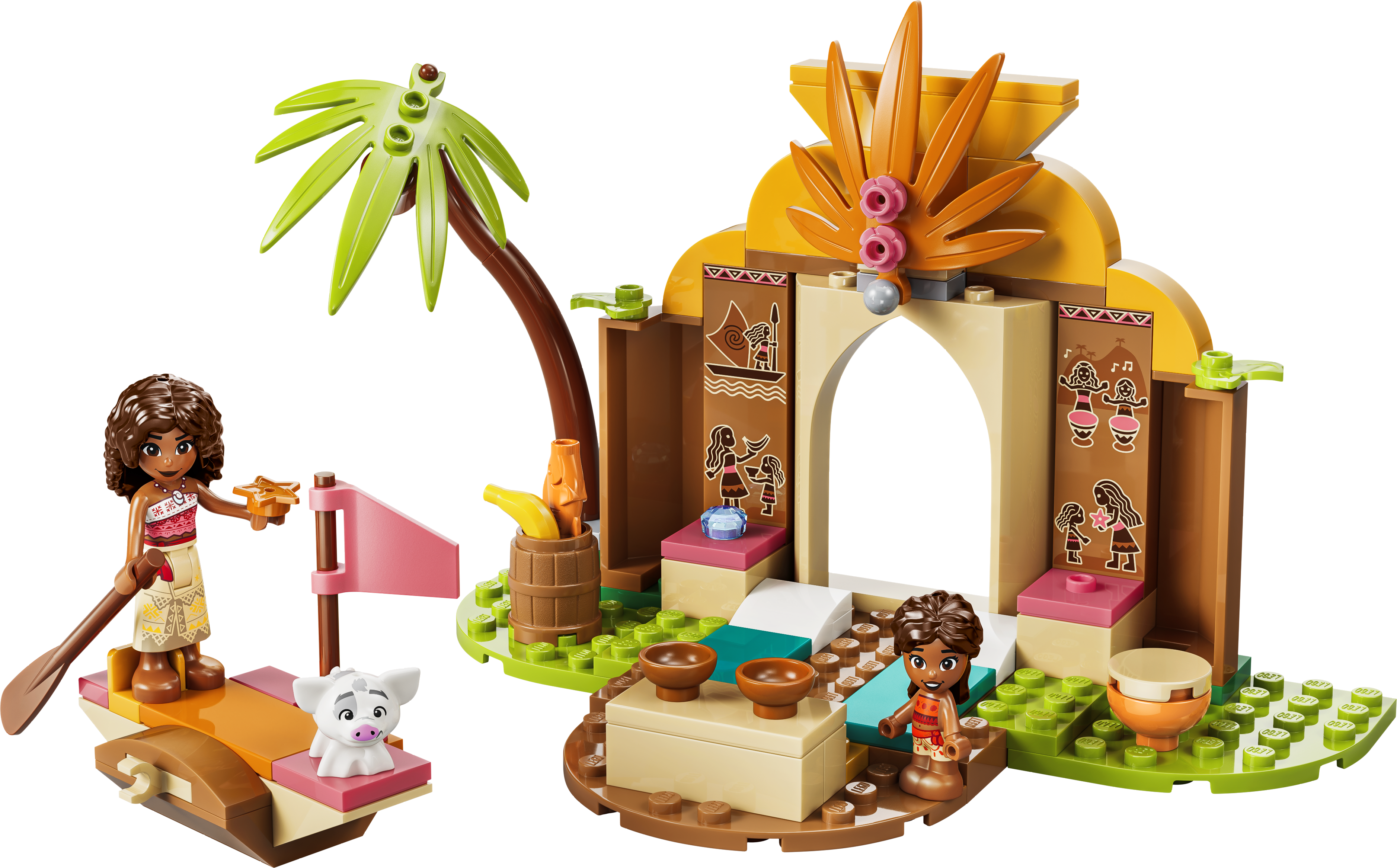 LEGO Disney 43282 Vaianas Hütte und Boot - Bild 4