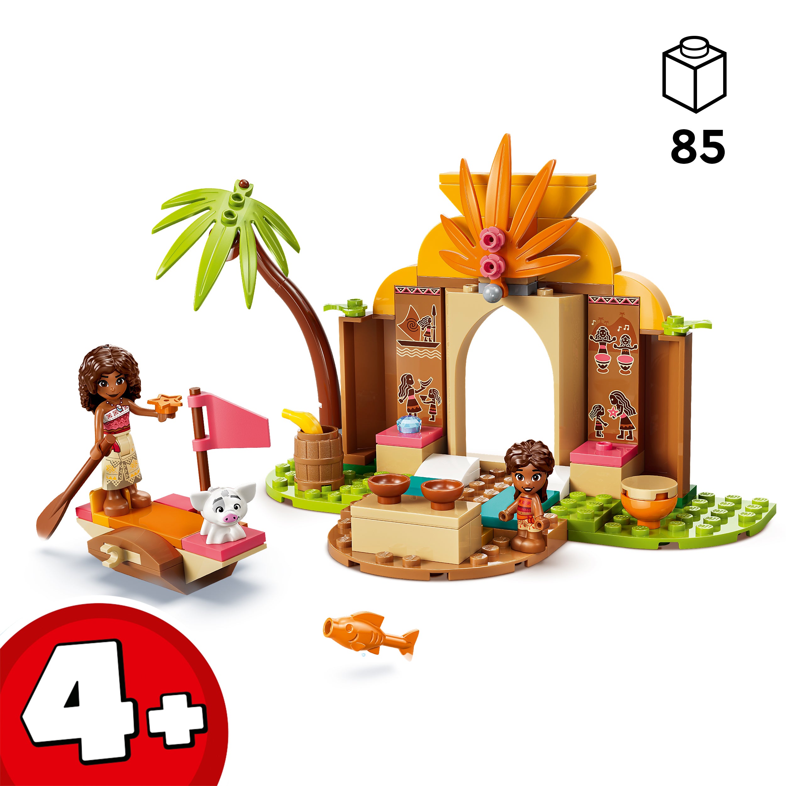 LEGO Disney 43282 Vaianas Hütte und Boot - Bild 2