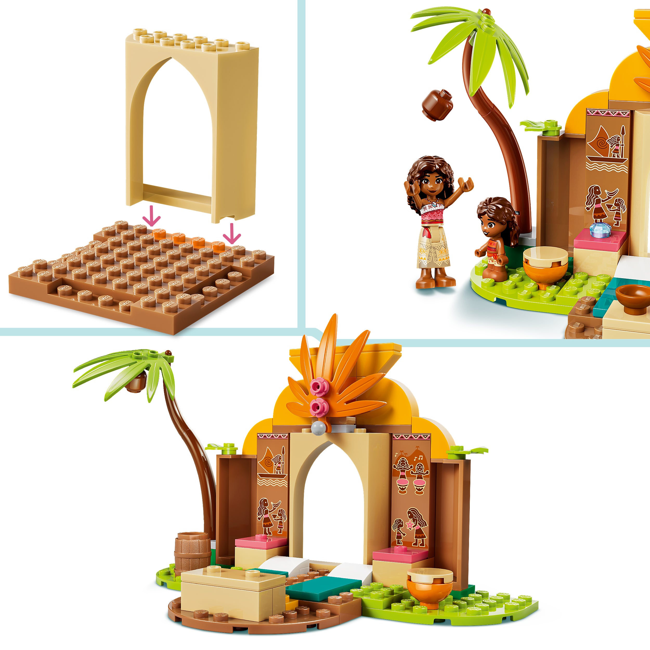 LEGO Disney 43282 Vaianas Hütte und Boot - Bild 6
