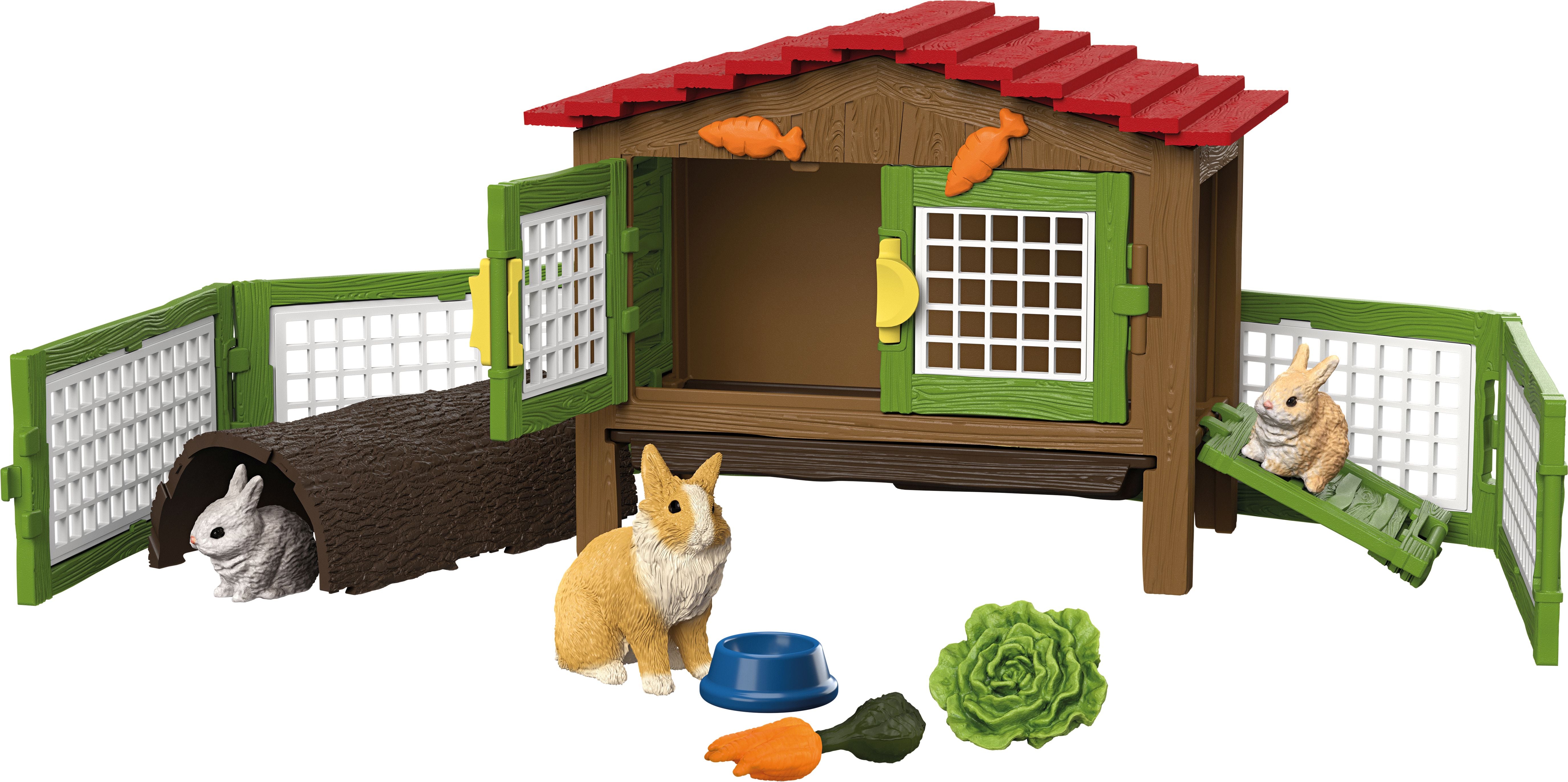 Schleich Farm World Kaninchenstall 42728 - Bild 1
