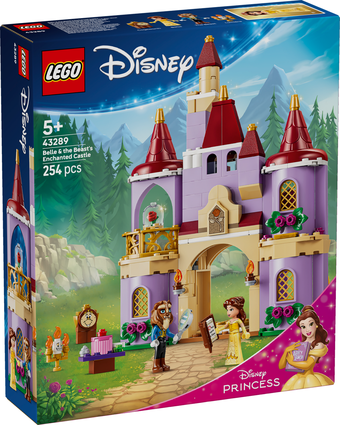 LEGO Disney 43289 Das verzauberte Schloss von Belle