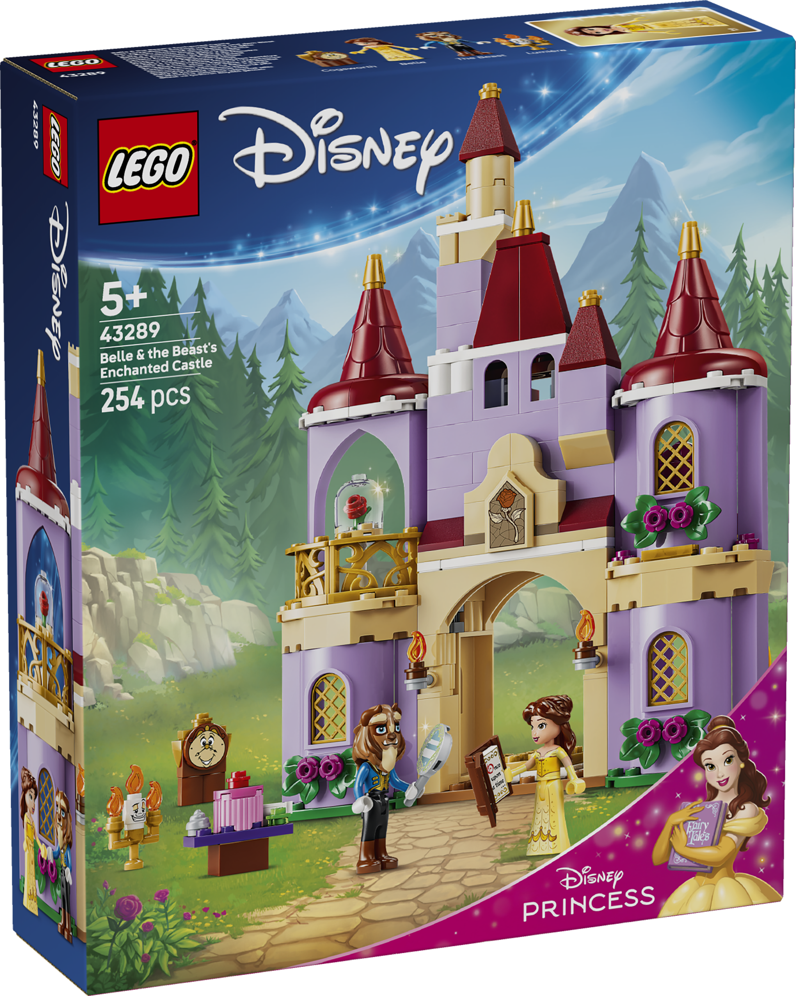 LEGO Disney 43289 Das verzauberte Schloss von Belle - Bild 1