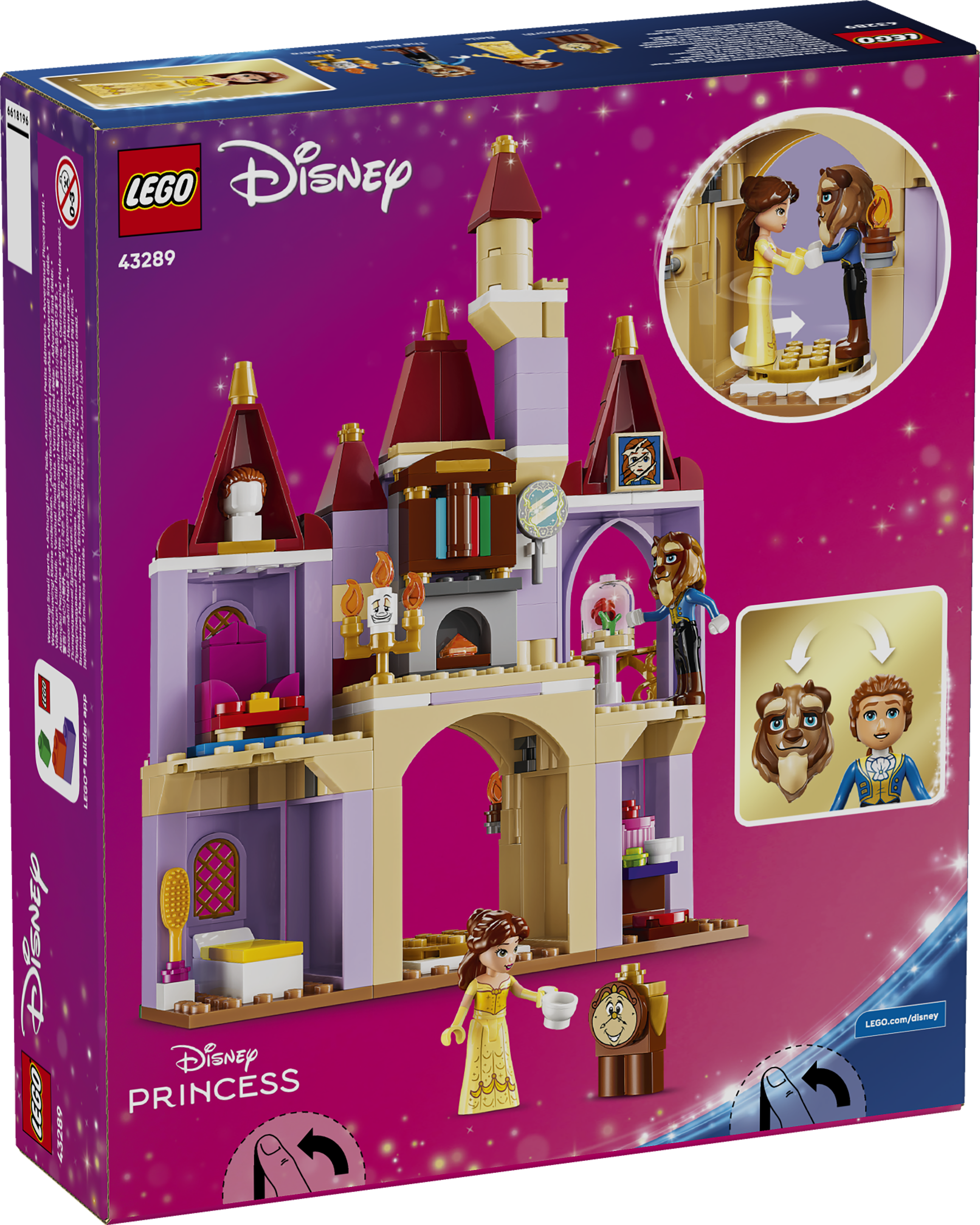 LEGO Disney 43289 Das verzauberte Schloss von Belle - Bild 9